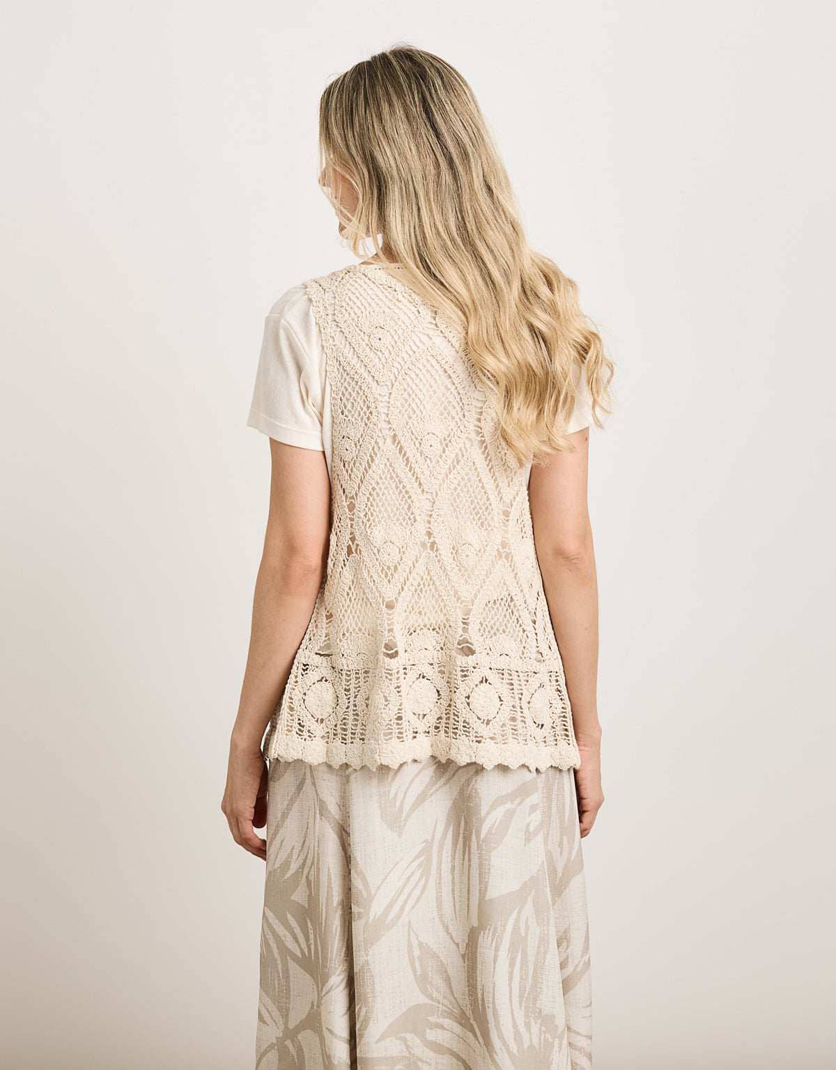 Chaleco Blanco - Ombligea