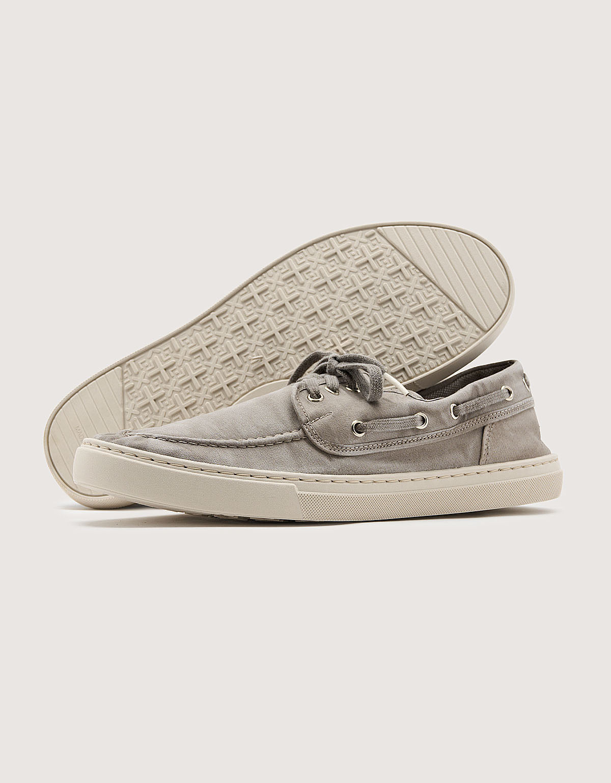 Grau Bootsschuche - Nautic