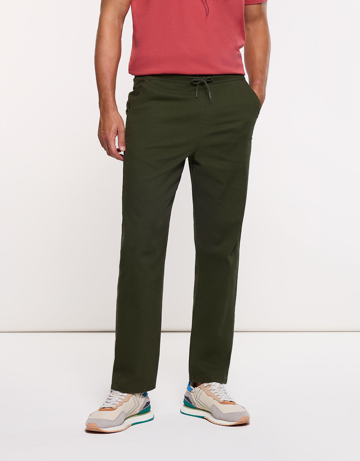 Pantalón Largo Verde Oscuro - Mim