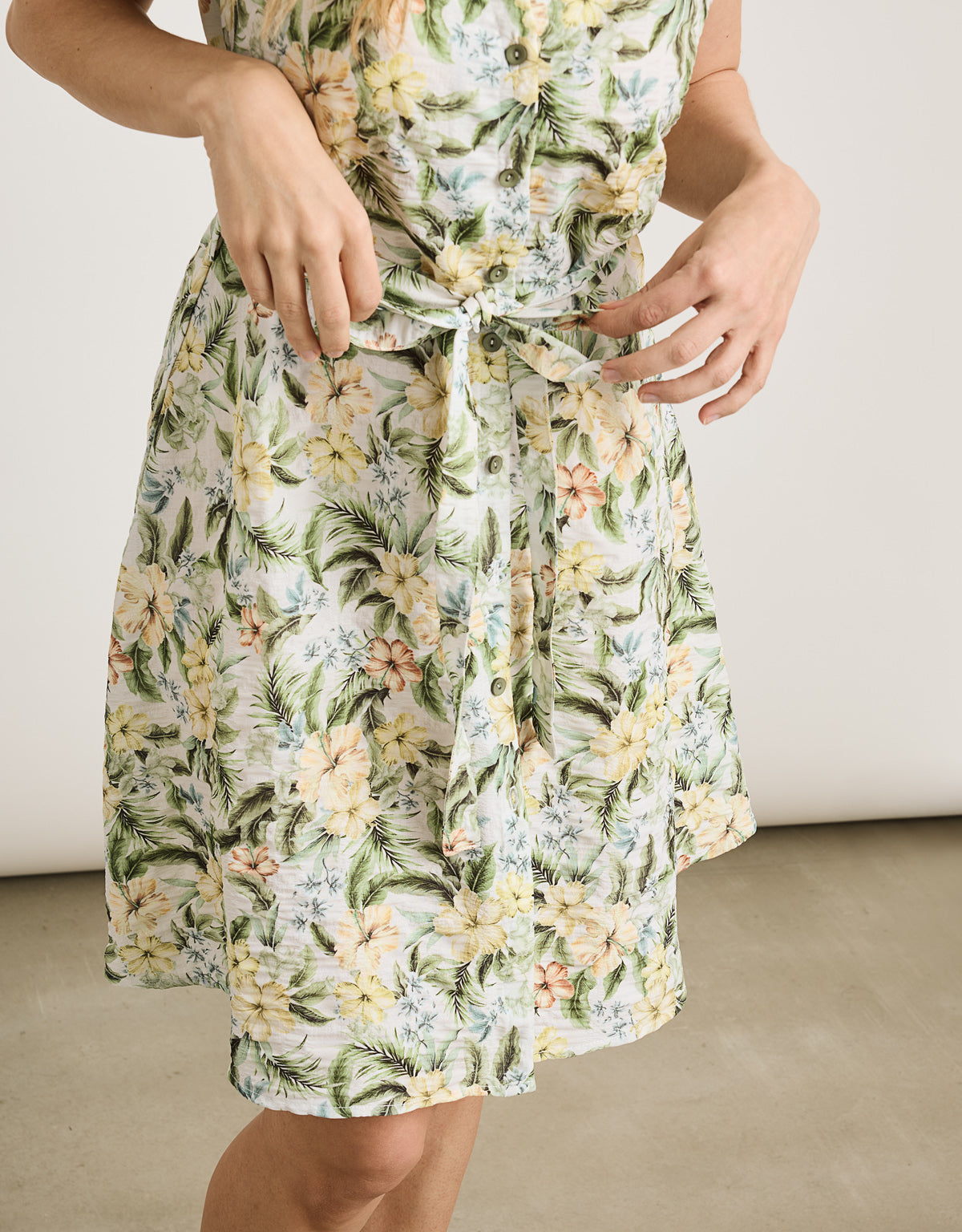 Vestido Corto Amarillo - Sason