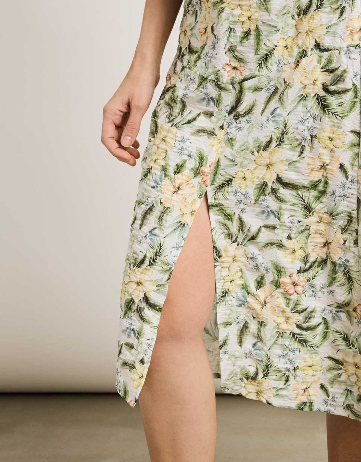 Falda Midi Amarillo - Ilche