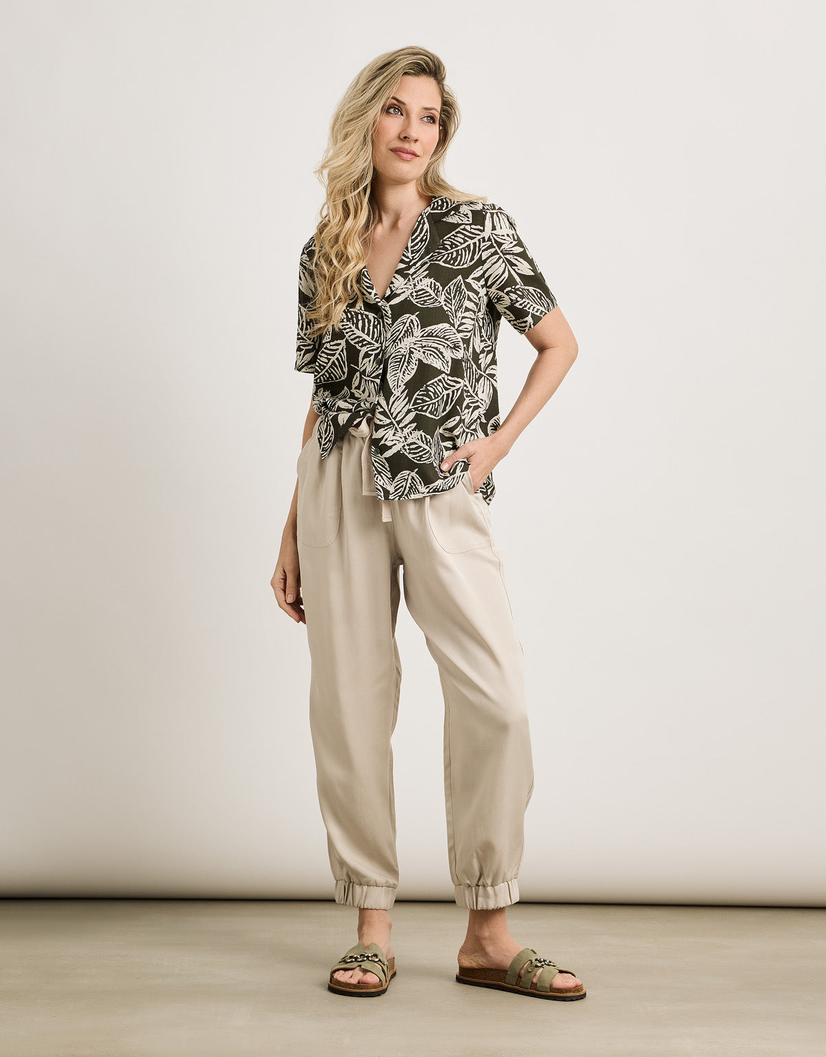 Camisa Manga Corta Verde - Bajita