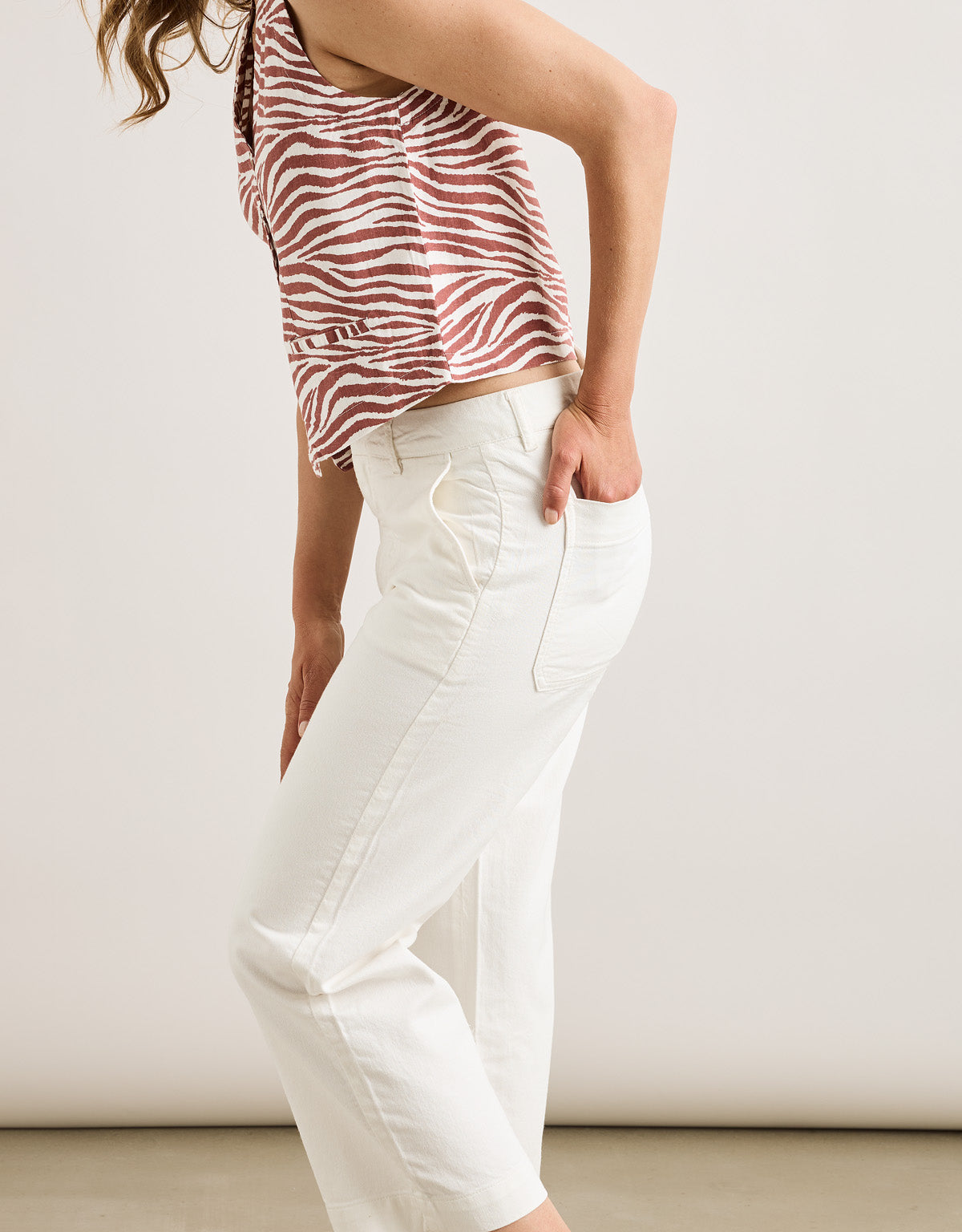 Pantalon Blanco - Mara 4
