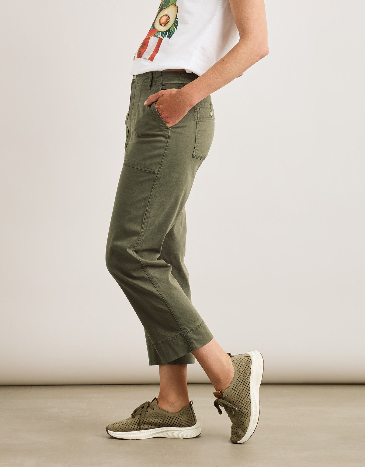 Pantalon Largo Caqui - Casiara 3