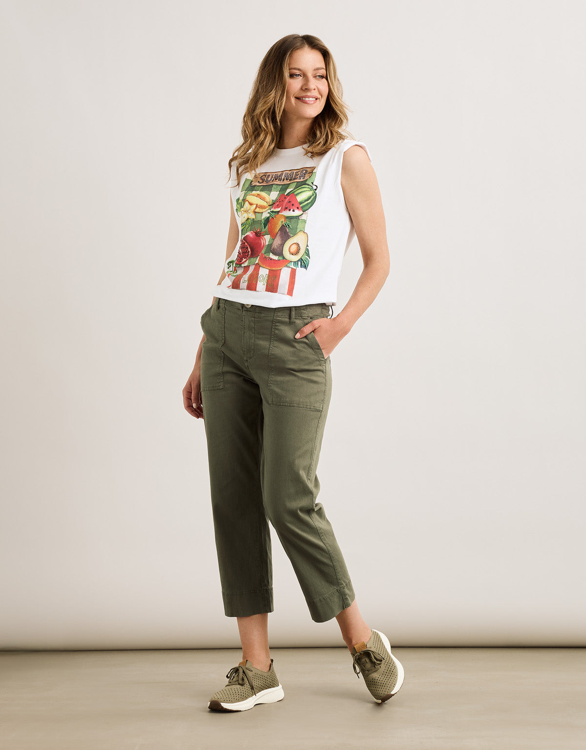 Pantalon Largo Caqui - Casiara 7