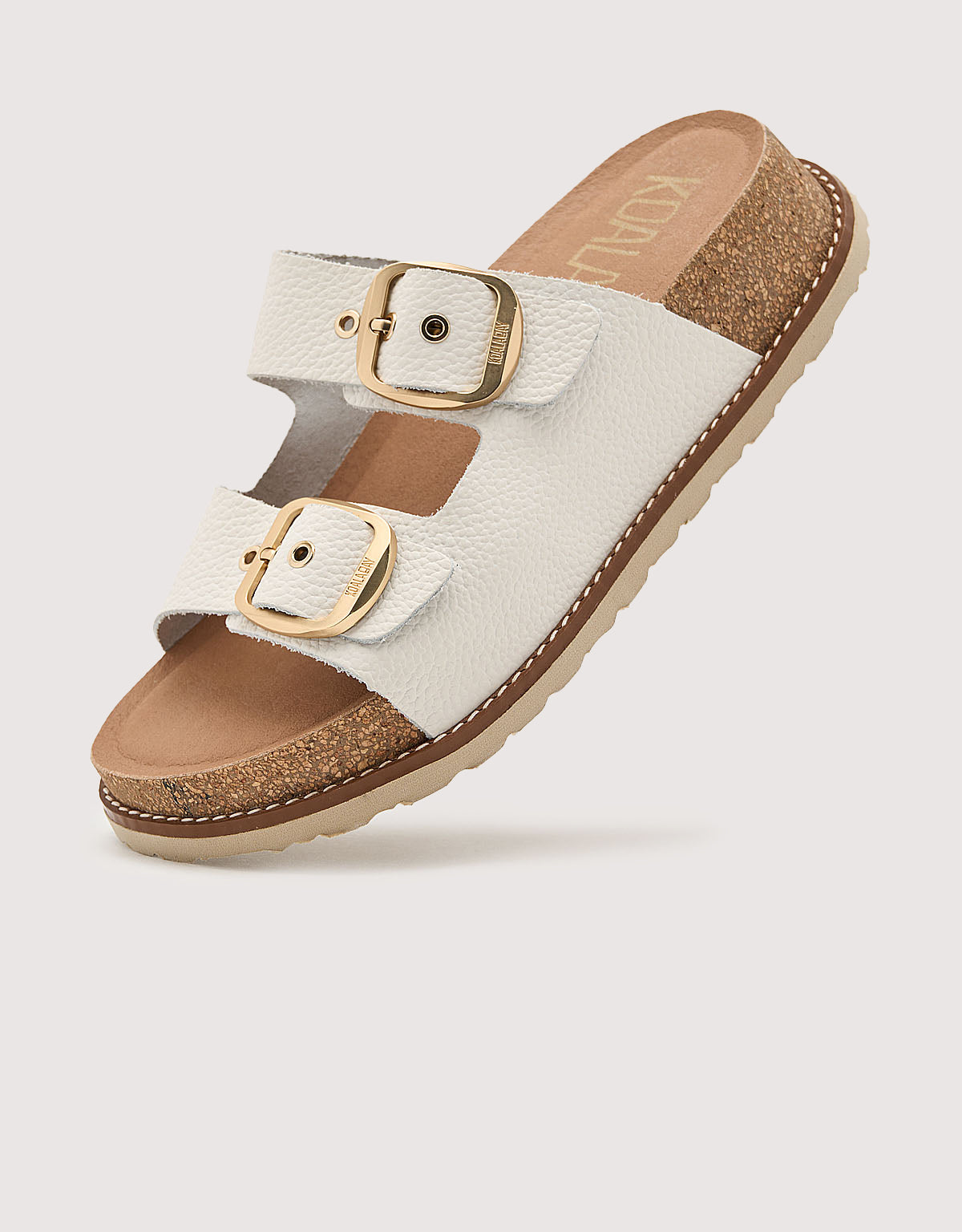 Sandalia Bio con Cuña Blanco - Sintran 7