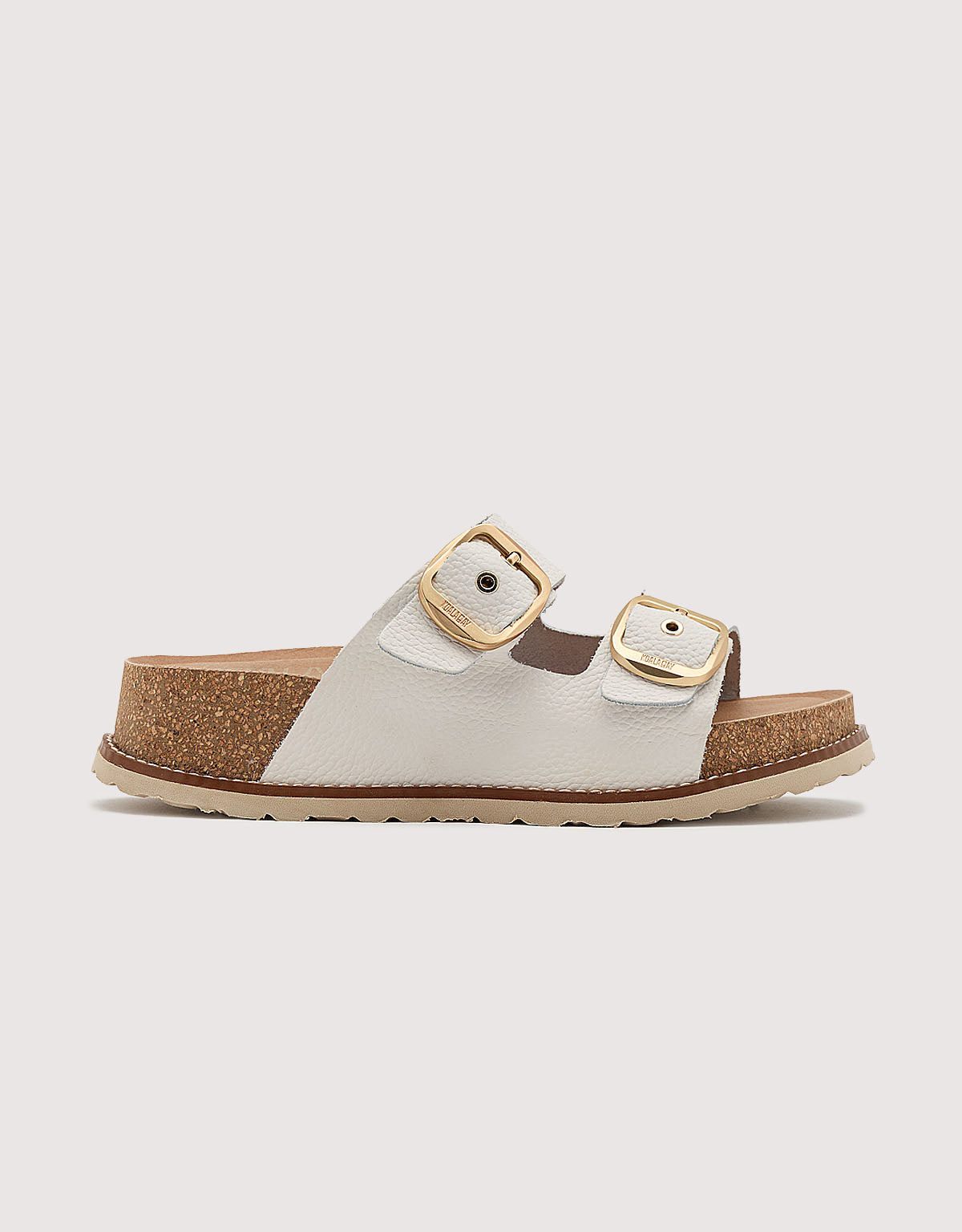 Sandalia Bio con Cuña Blanco - Sintran