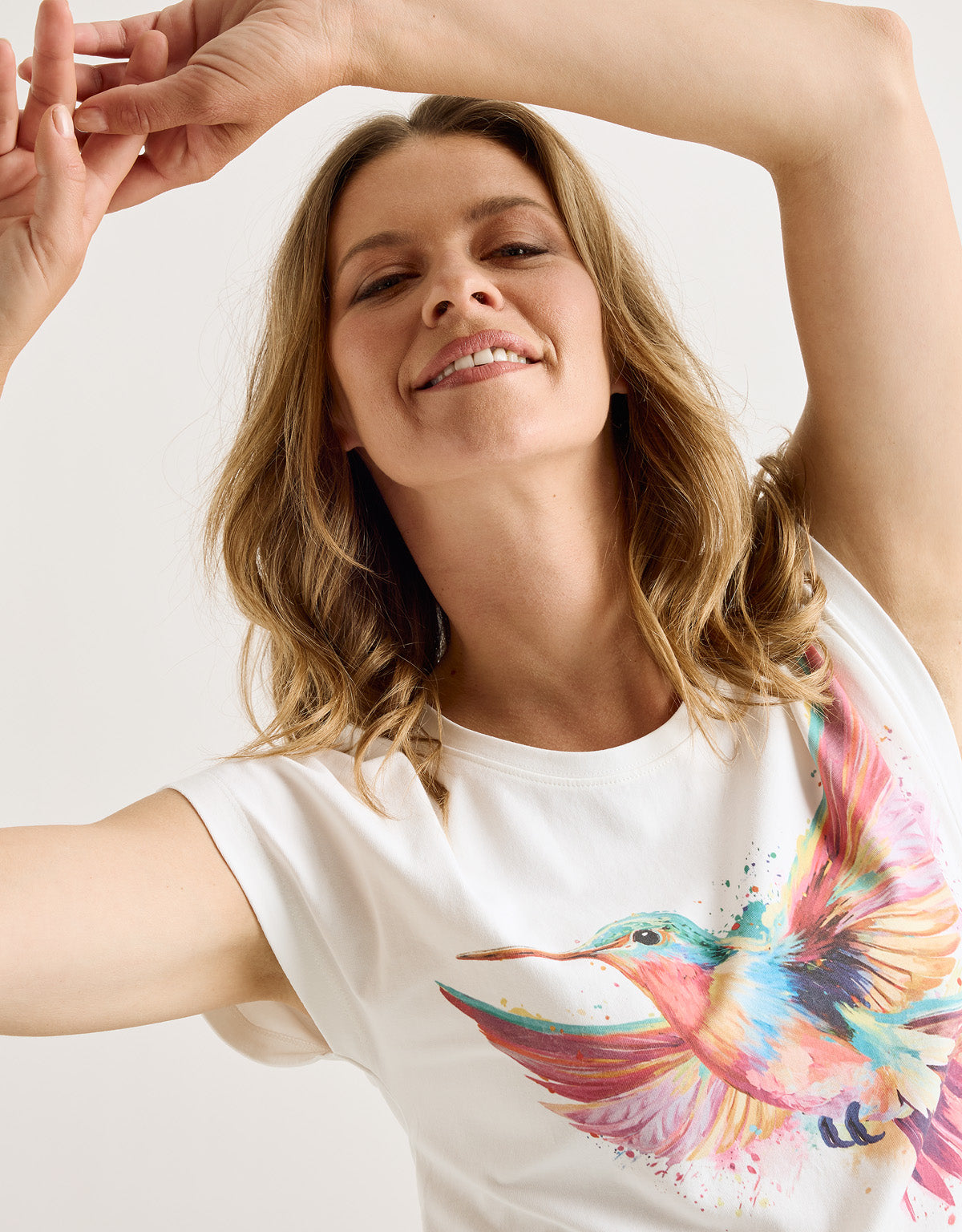 Camiseta Manga Corta Blanco - Blestar