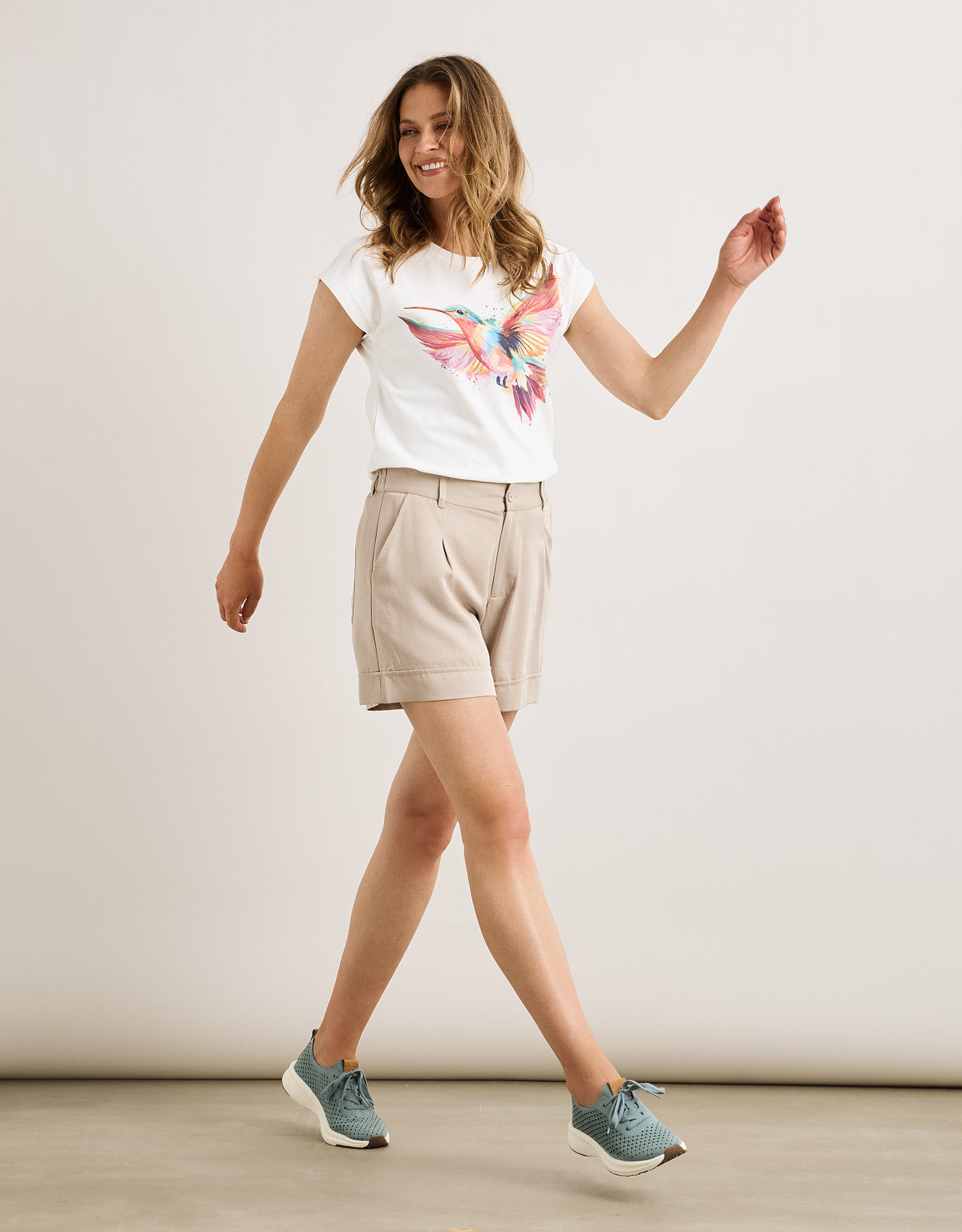 Camiseta Manga Corta Blanco - Blestar 7