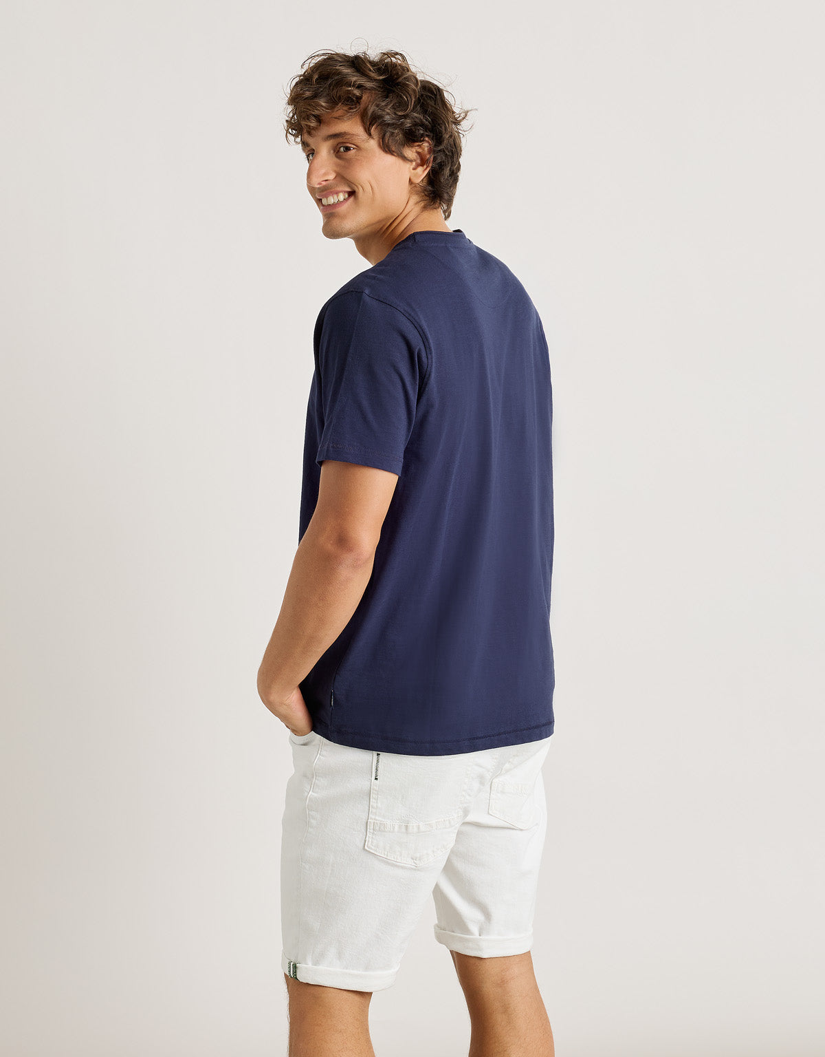 Camiseta Manga Corta Azul Marino - Zoso 2