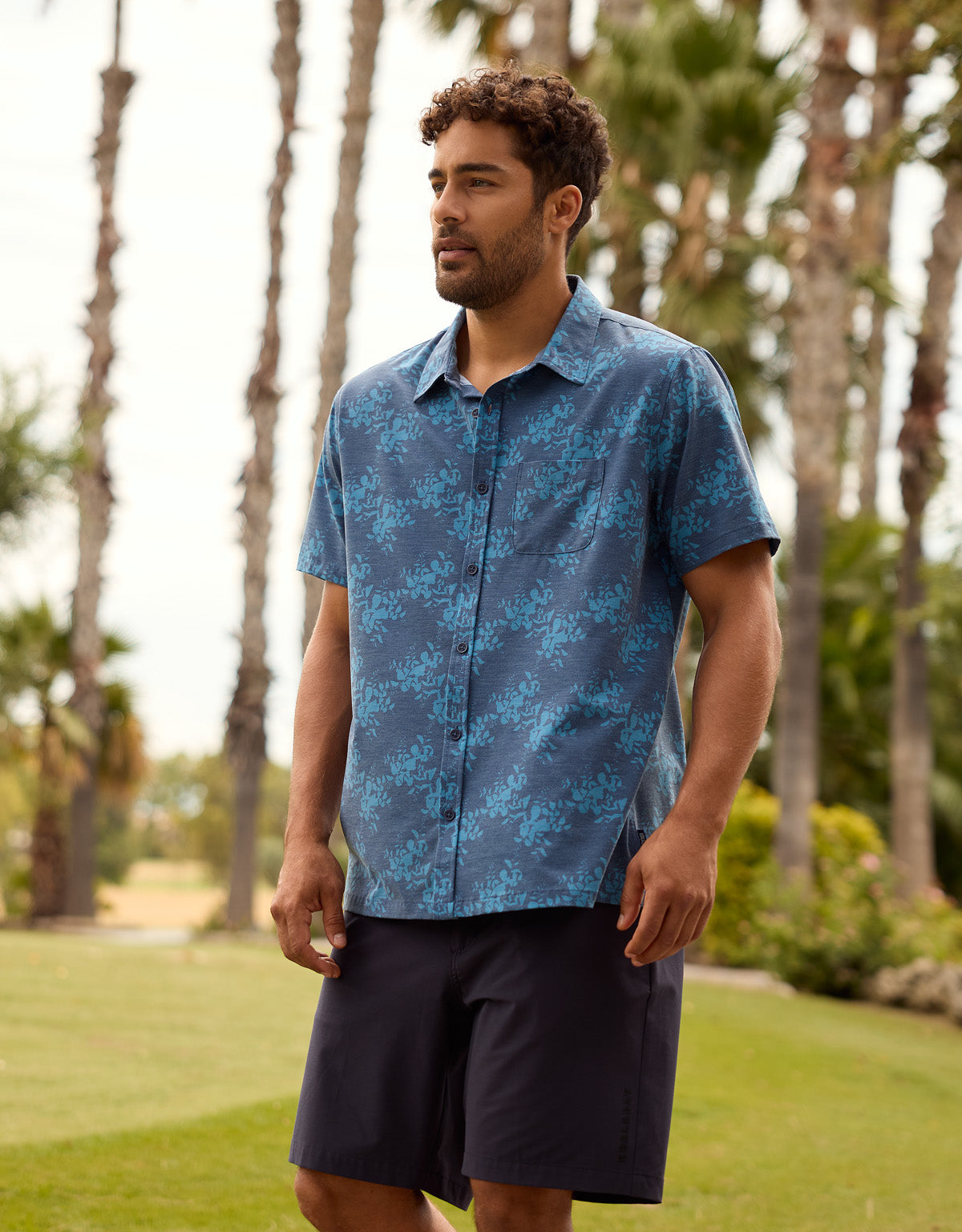 Blue Short Sleeve Shirt - Furing