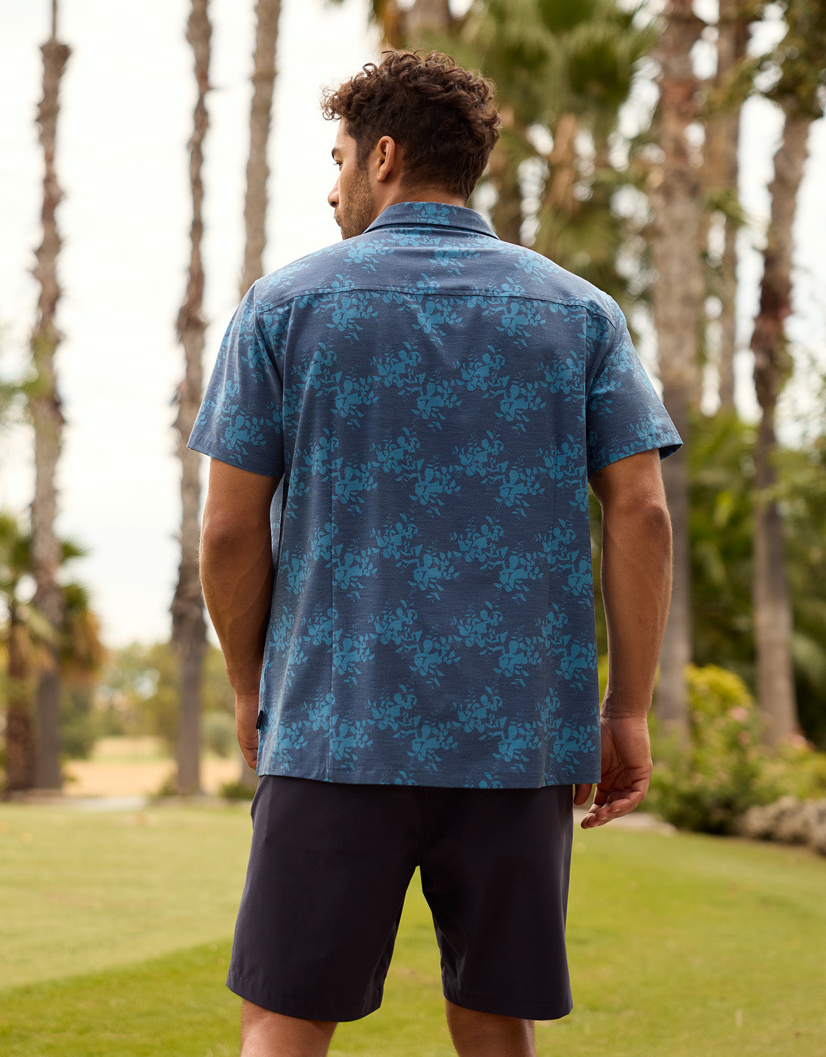 Blue Short Sleeve Shirt - Furing