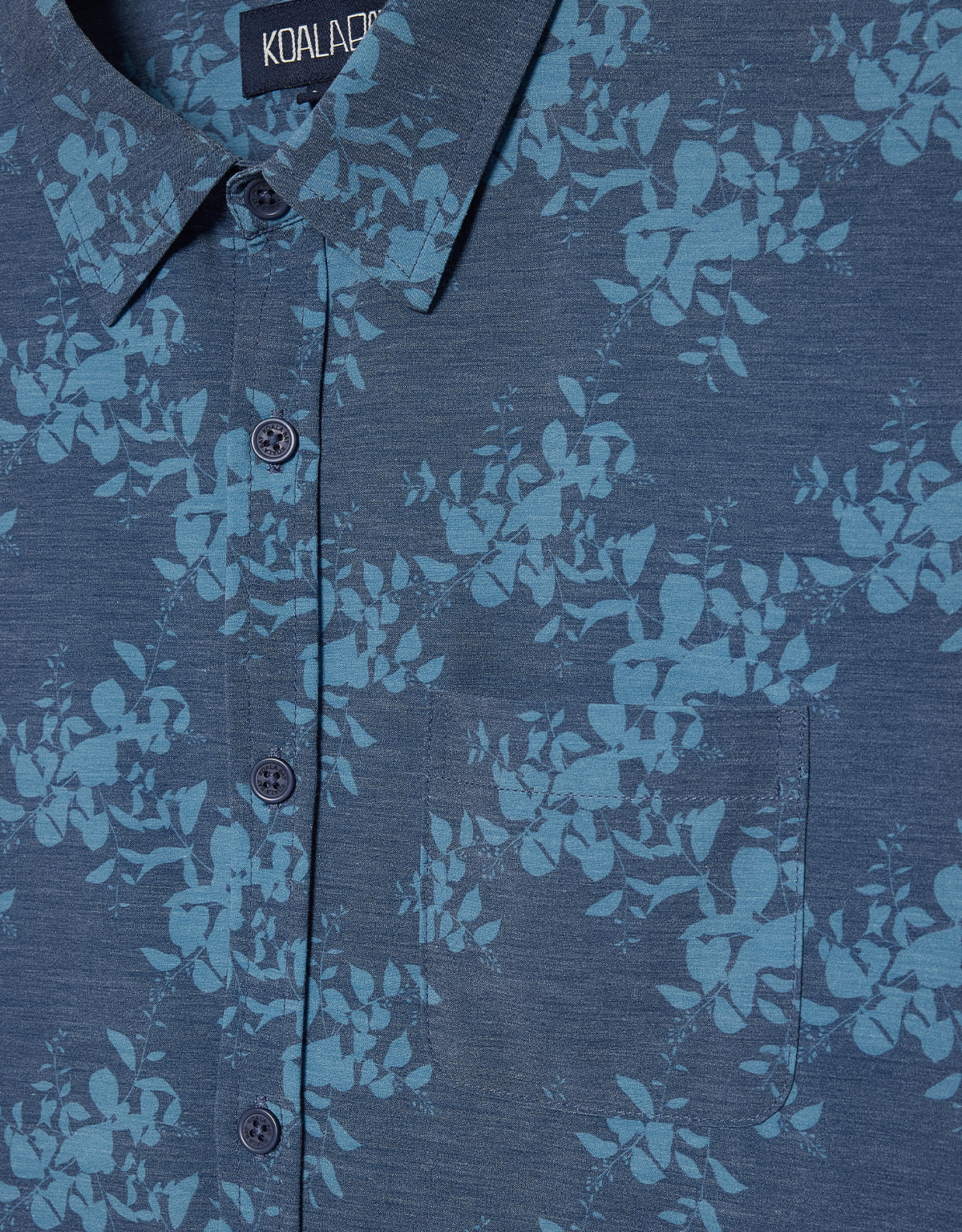 Blue Short Sleeve Shirt - Furing