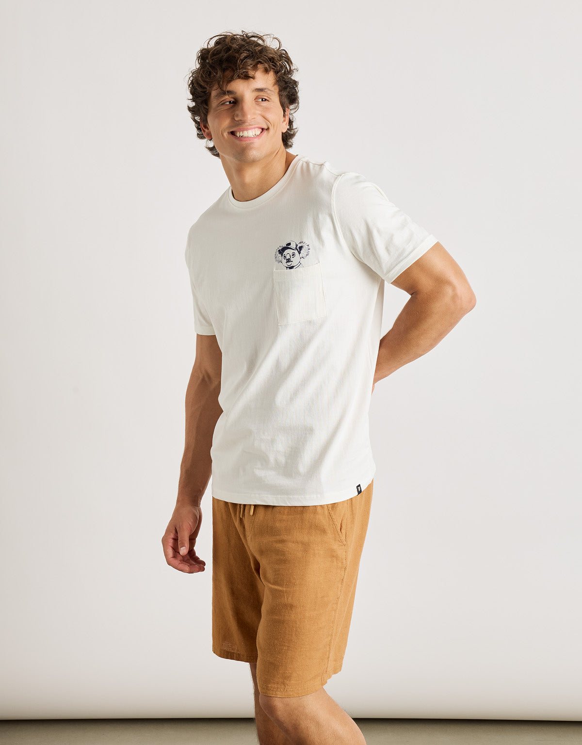 Off-White Short-Sleeved T-Shirt - Kravitz