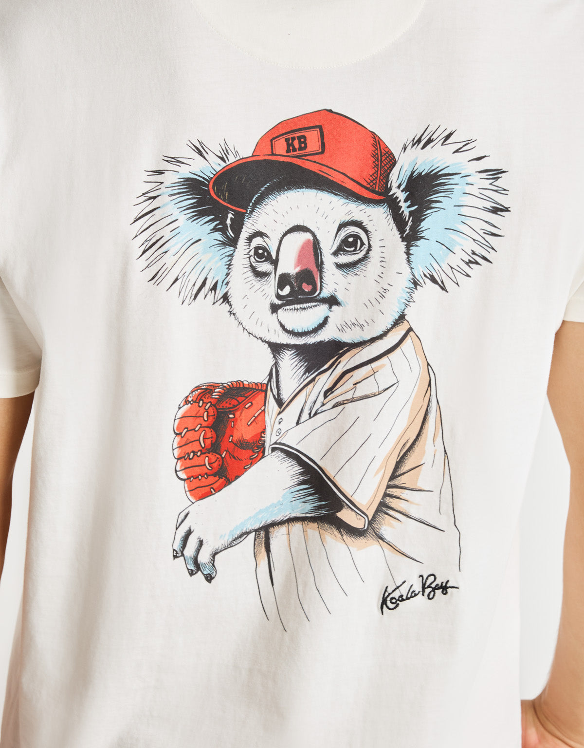 Off-White Short-Sleeved T-Shirt - Kravitz