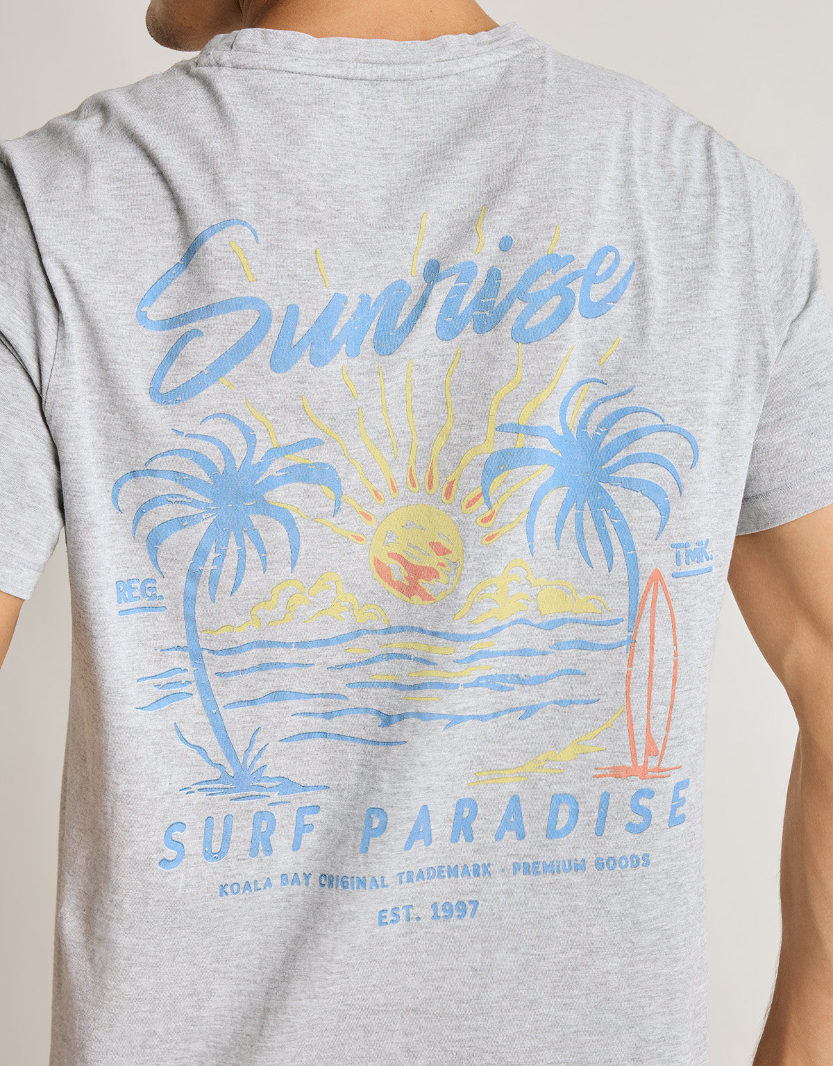 Camiseta Manga Corta Gris - Sundaise 2