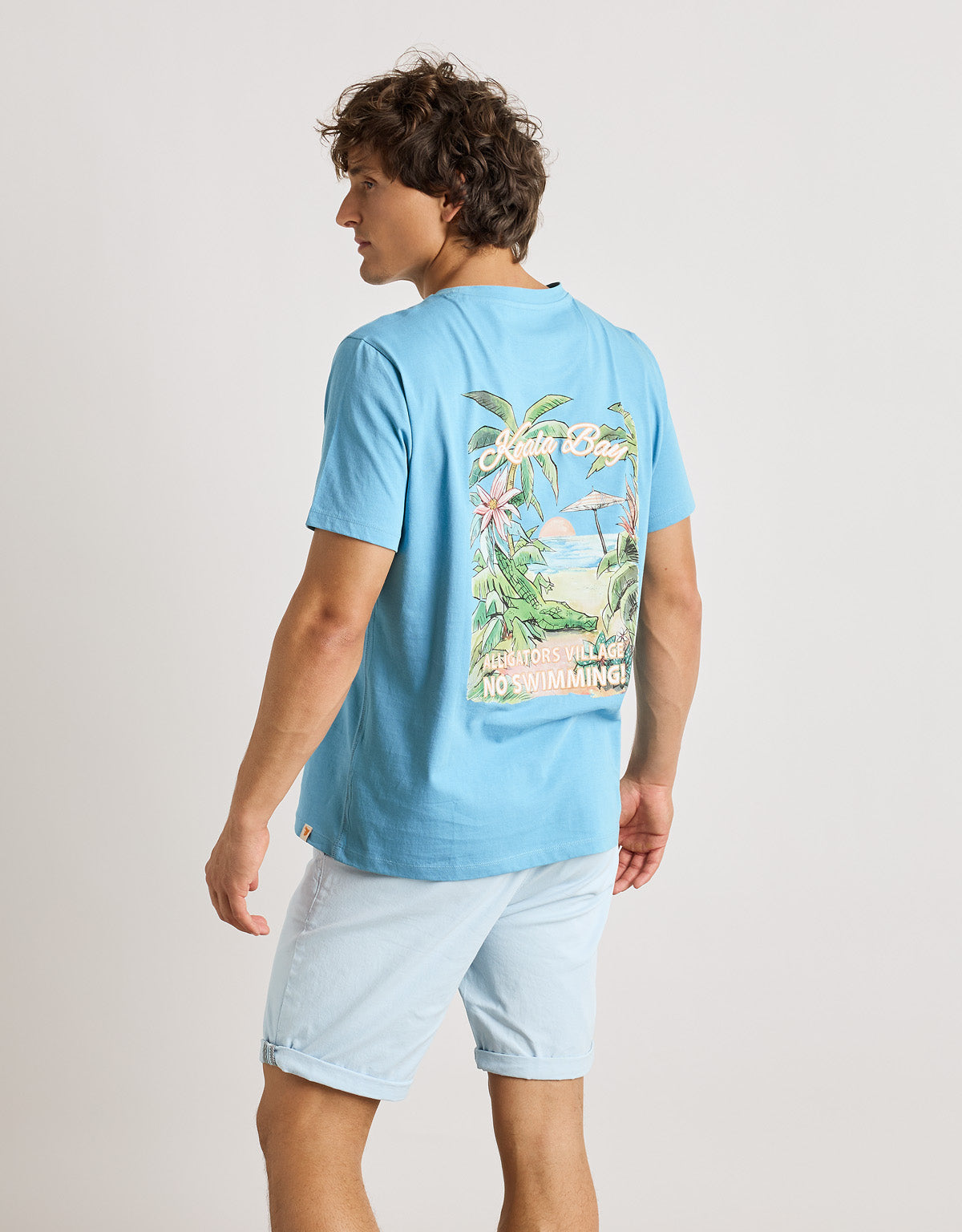 Camiseta Manga Corta Azul - Villagator