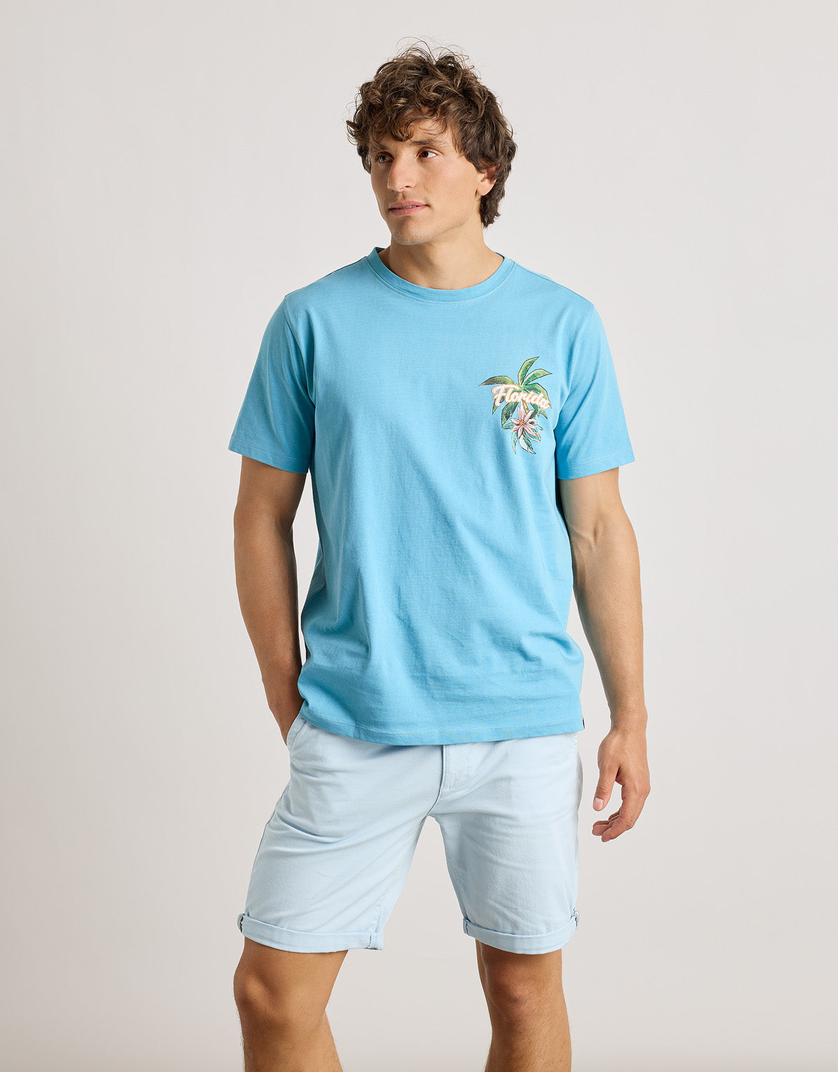 Camiseta Manga Corta Azul - Villagator 2