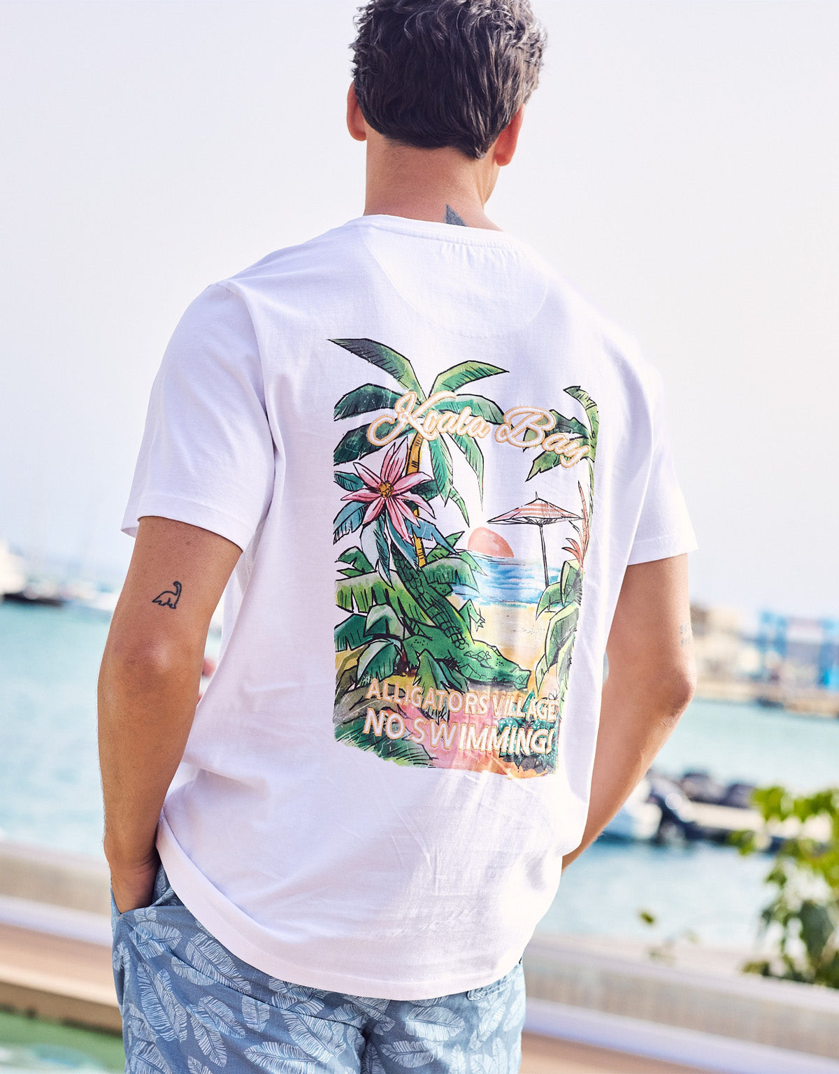 Camiseta Manga Corta Blanca - Villagator