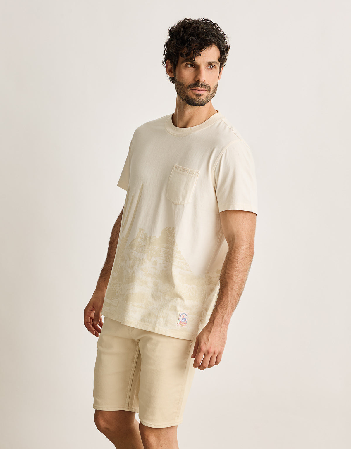 Camiseta Manga Corta Off White - Lawless