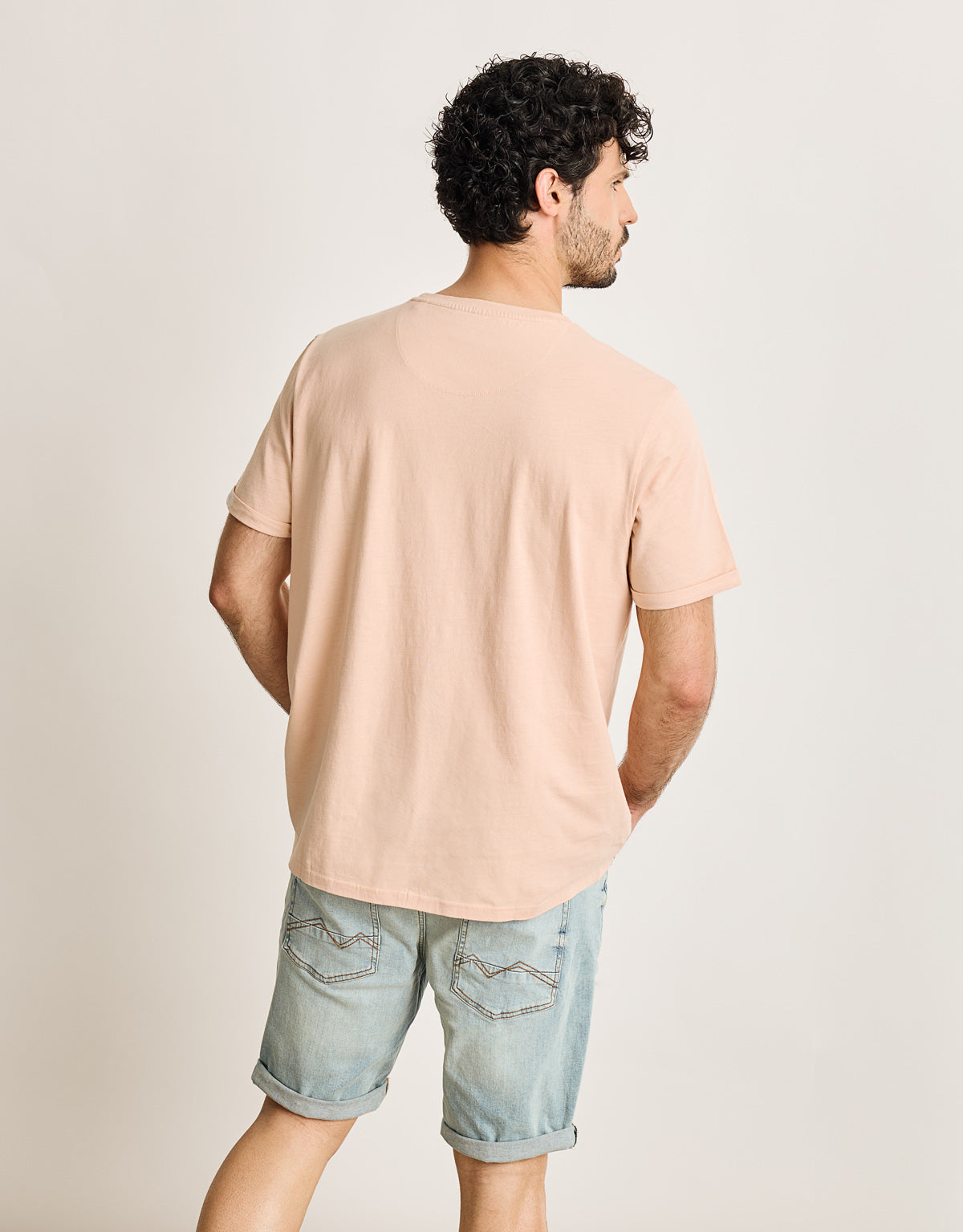 Camiseta Manga Corta Rosa - Motodean 3