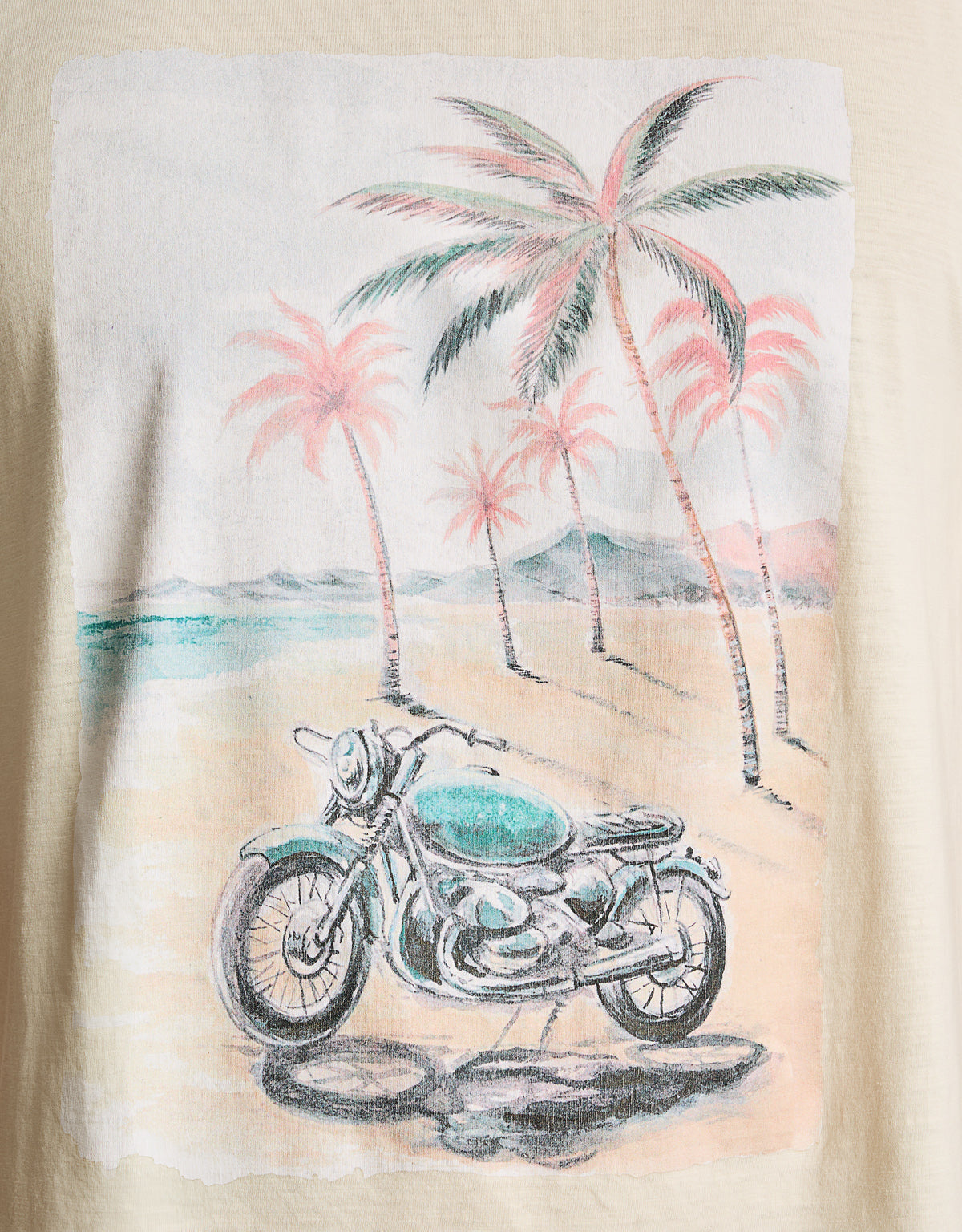 Camiseta Manga Corta Off White - Motodean 5