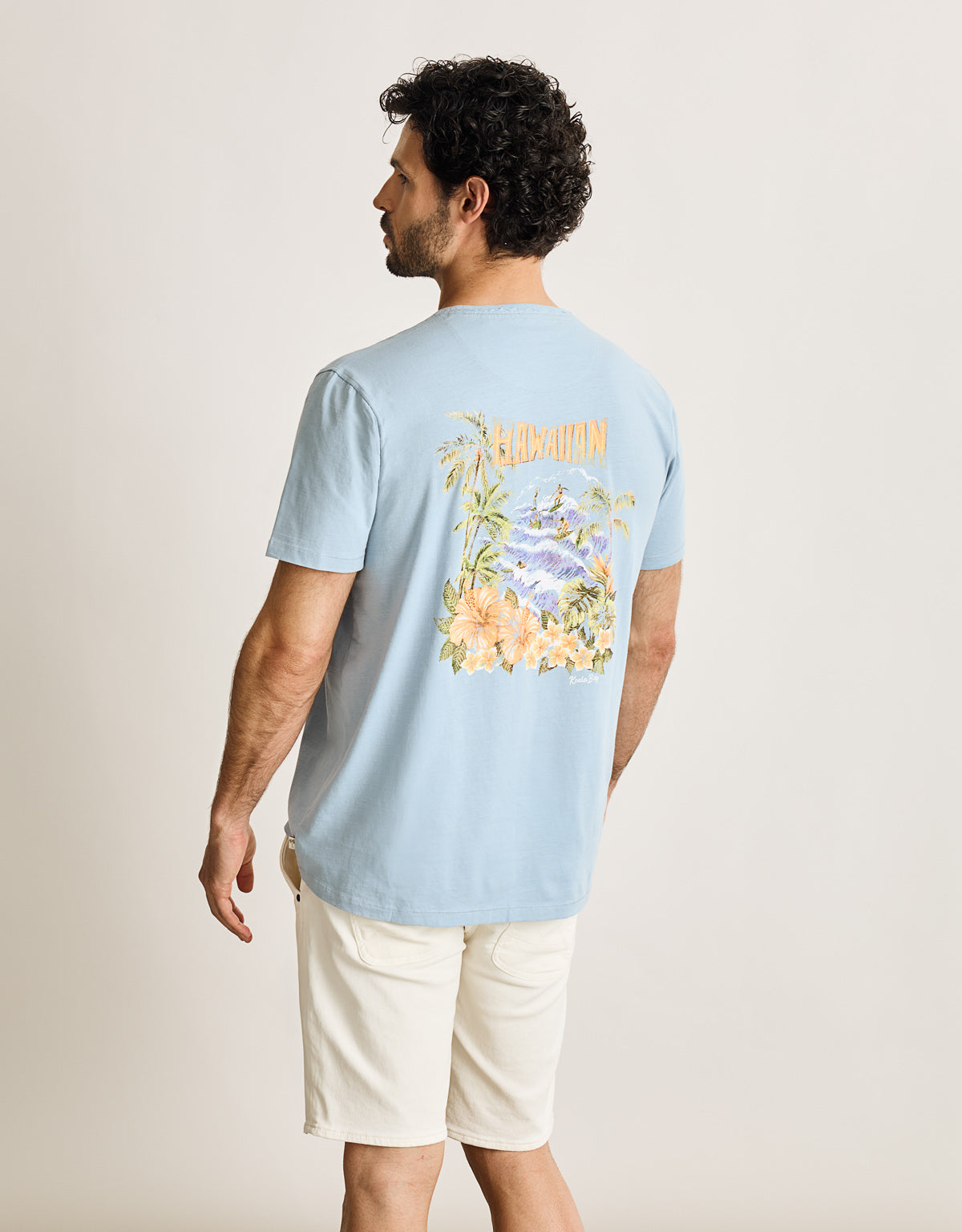 Camiseta Manga Corta Azul - Pirie