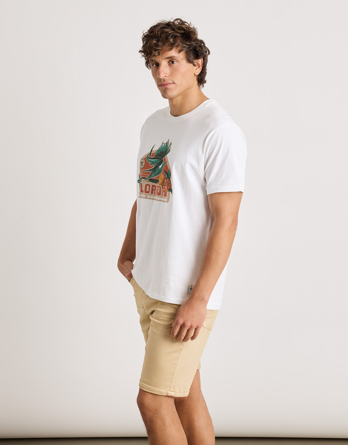 Camiseta Manga Corta Blanco - Kingfish 4