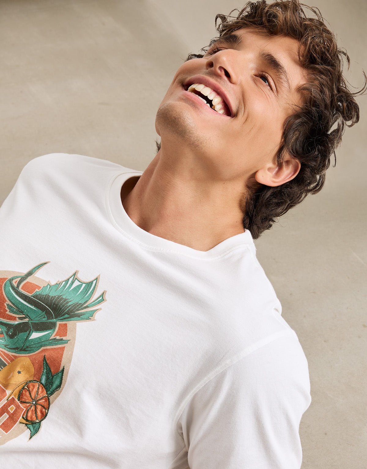 Camiseta Manga Corta Blanco - Kingfish 5