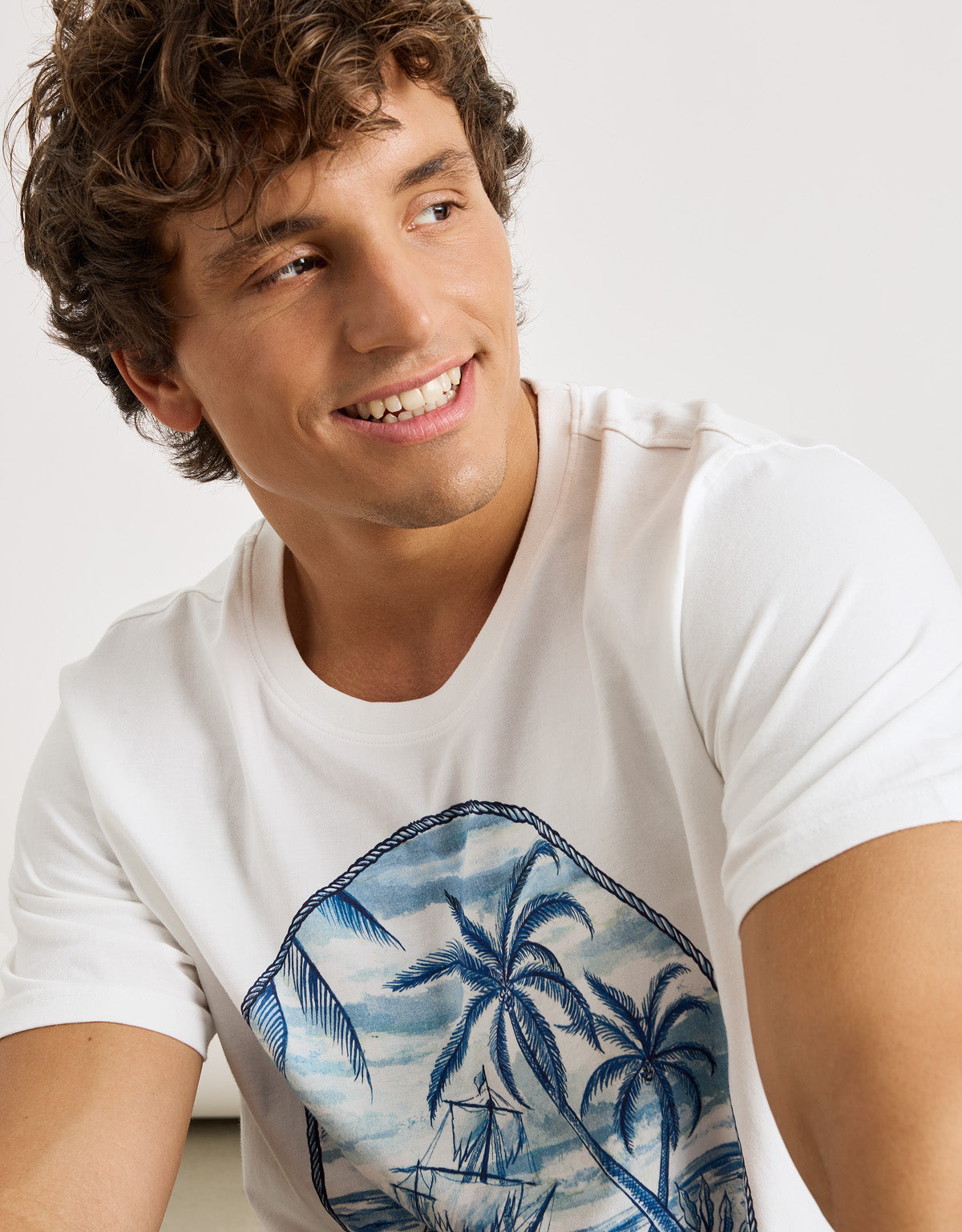 Camiseta M/C Blanco - Edmond 2