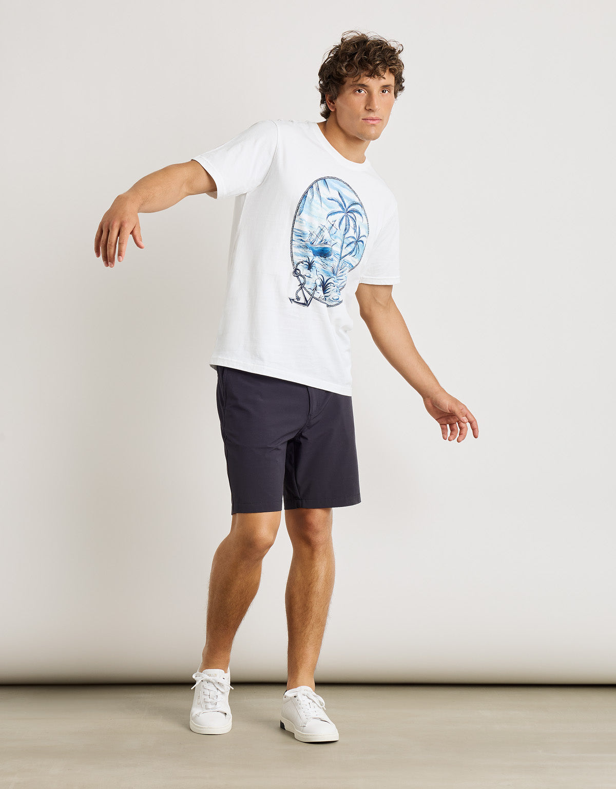 Camiseta M/C Blanco - Edmond 8