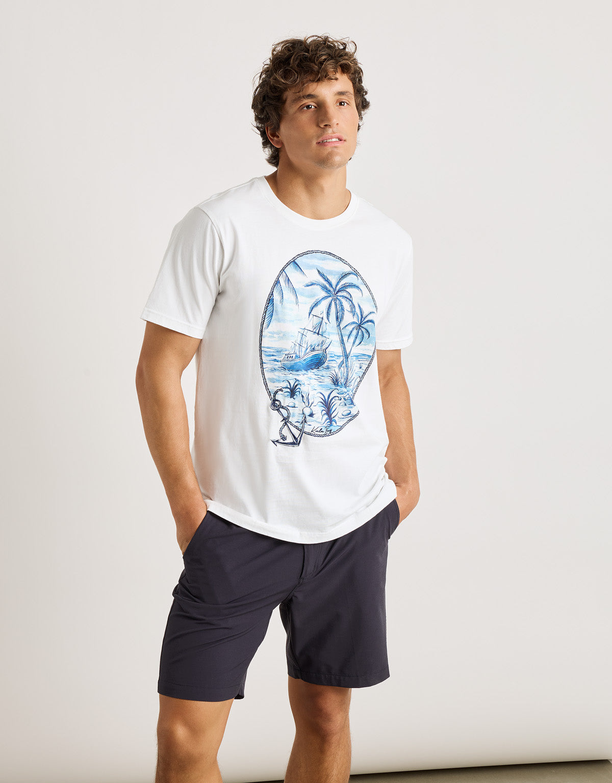 Camiseta M/C Blanco - Edmond
