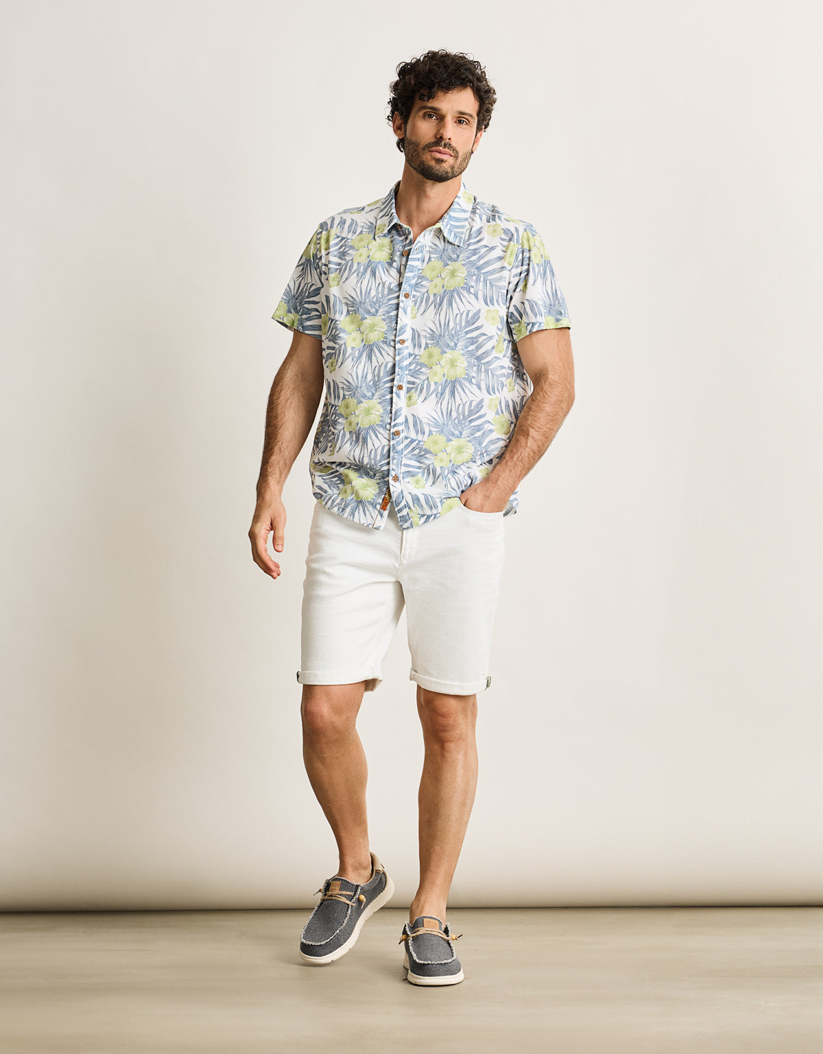 Camisa Manga Corta Blanco - Thorned 7