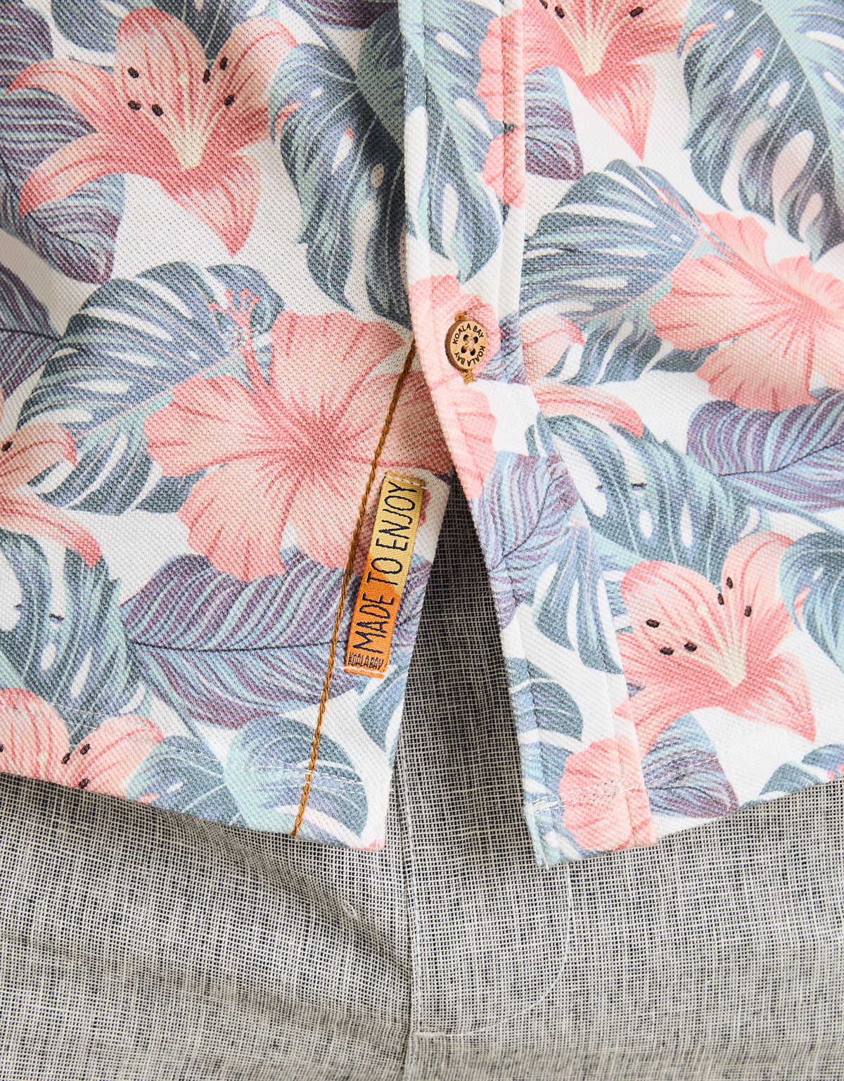 Camisa Manga Corta Azul Marino - Thorned 5