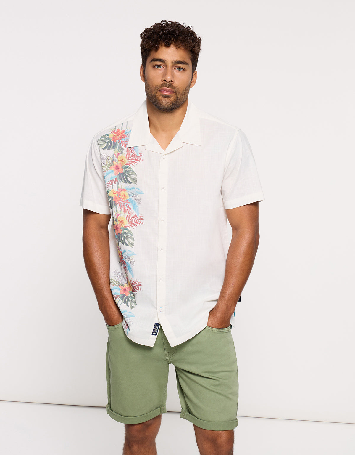 Camisa Manga Corta Off White - Trademark