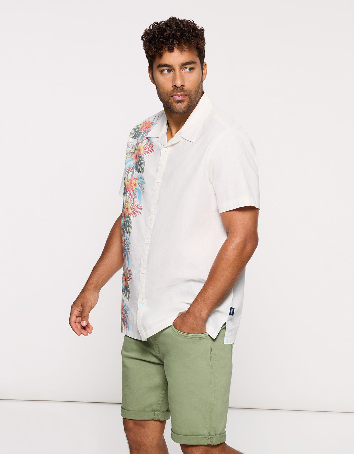 Camisa Manga Corta Off White - Trademark 3