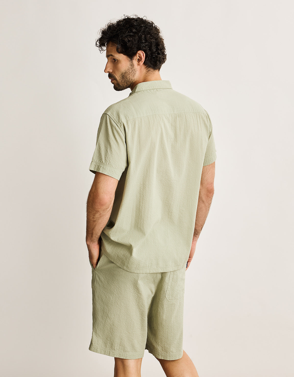 Camisa Manga Corta Kaki - Buzzed 3