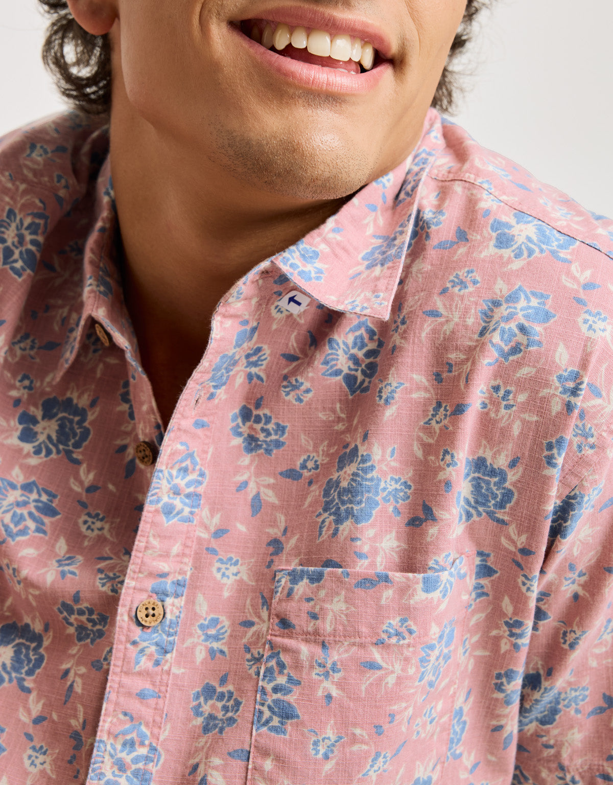 Camisa M/C Rosa - San Junipero 5