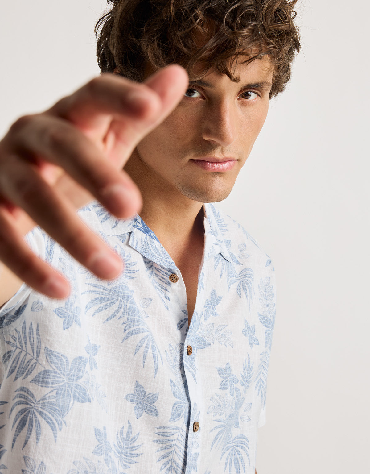 Camisa M/C Blanco - Bluez 2