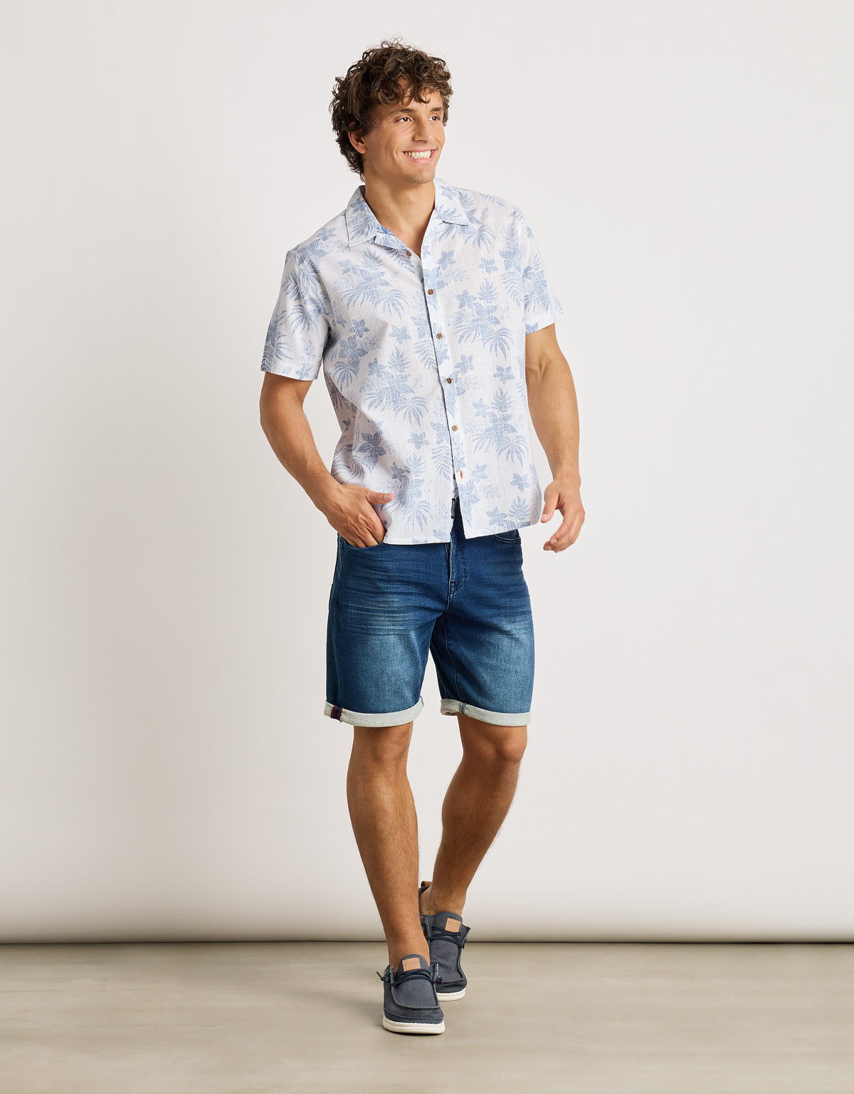 Camisa M/C Blanco - Bluez 7