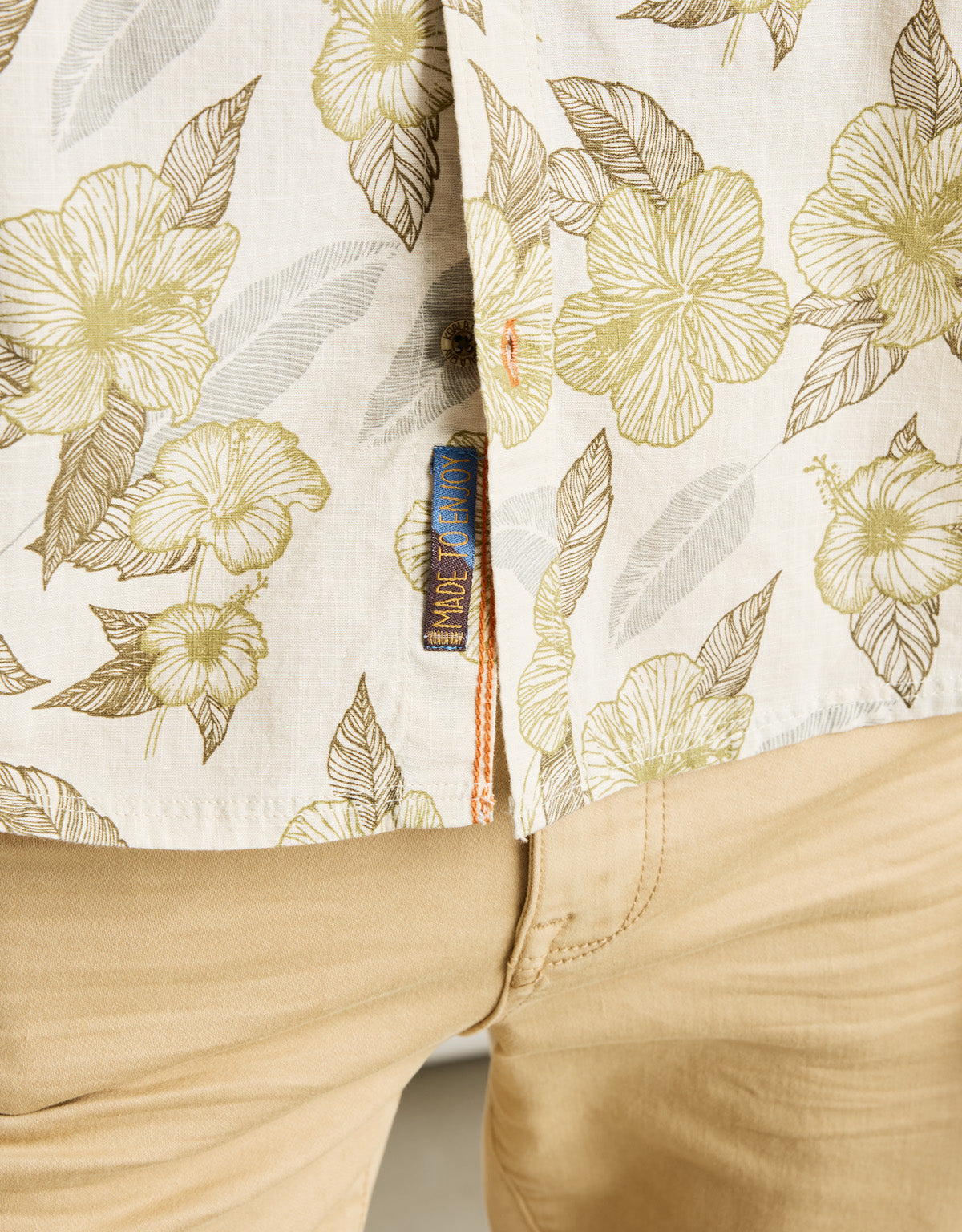 Chemise verte à manches courtes - Soto