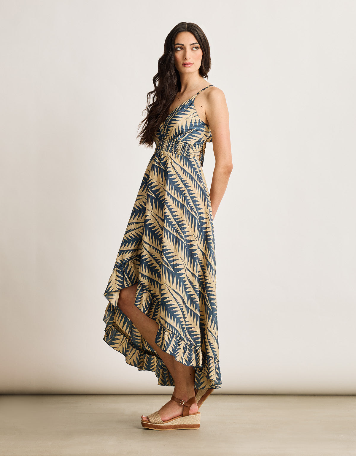 Vestido Largo Azul - Nomada 4