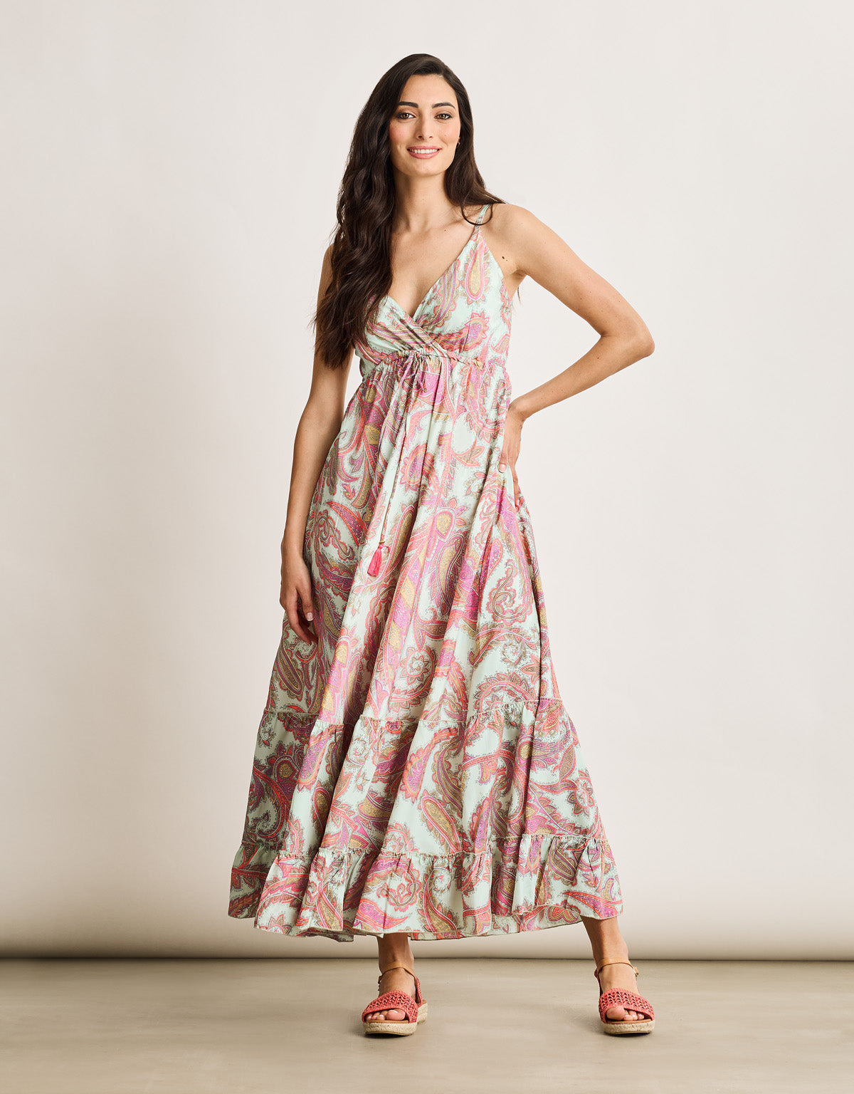 Vestido Largo Turquesa - Aerea