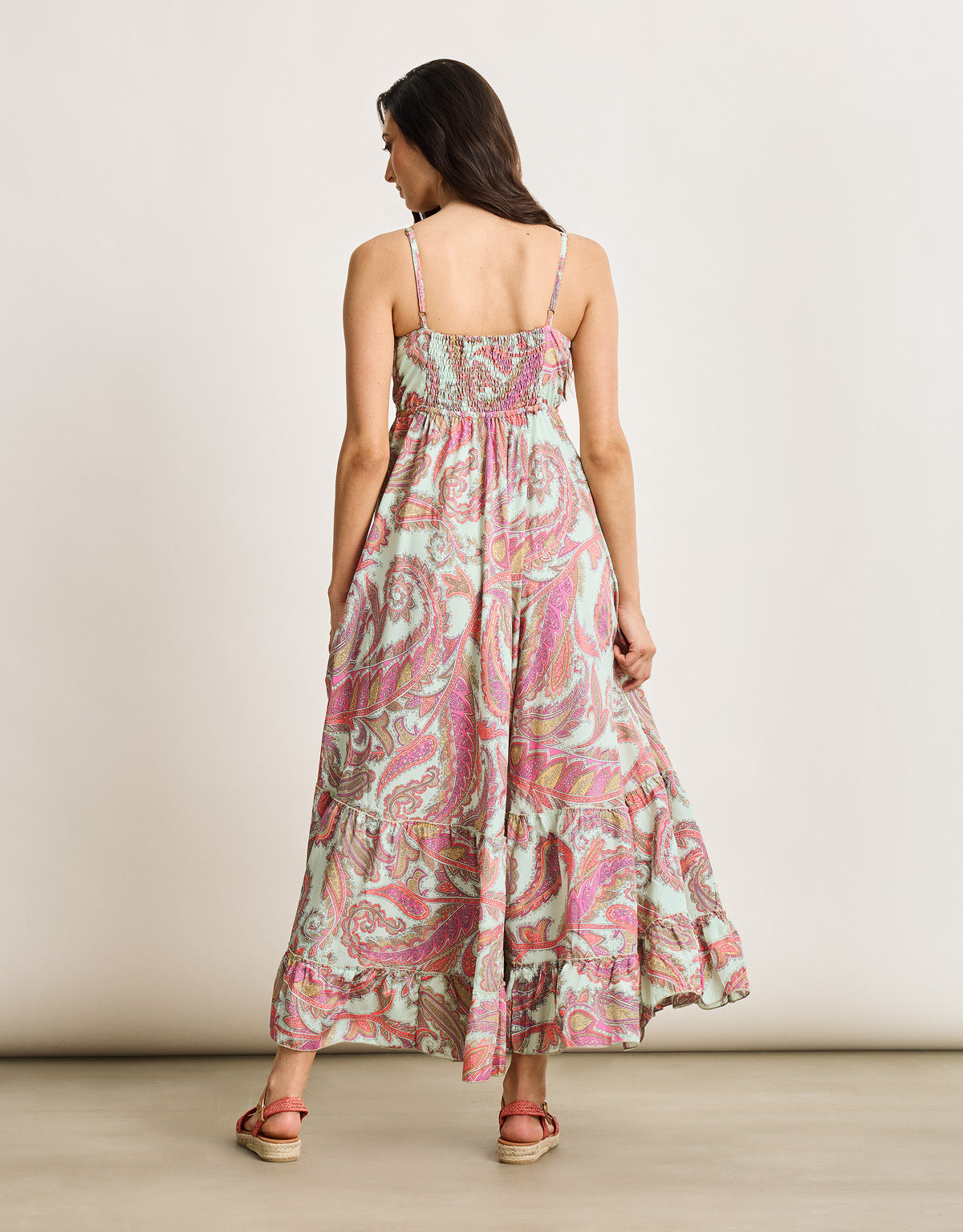 Vestido Largo Turquesa - Aerea 3