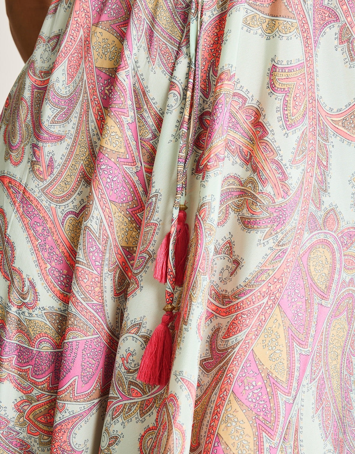 Vestido Largo Turquesa - Aerea 5