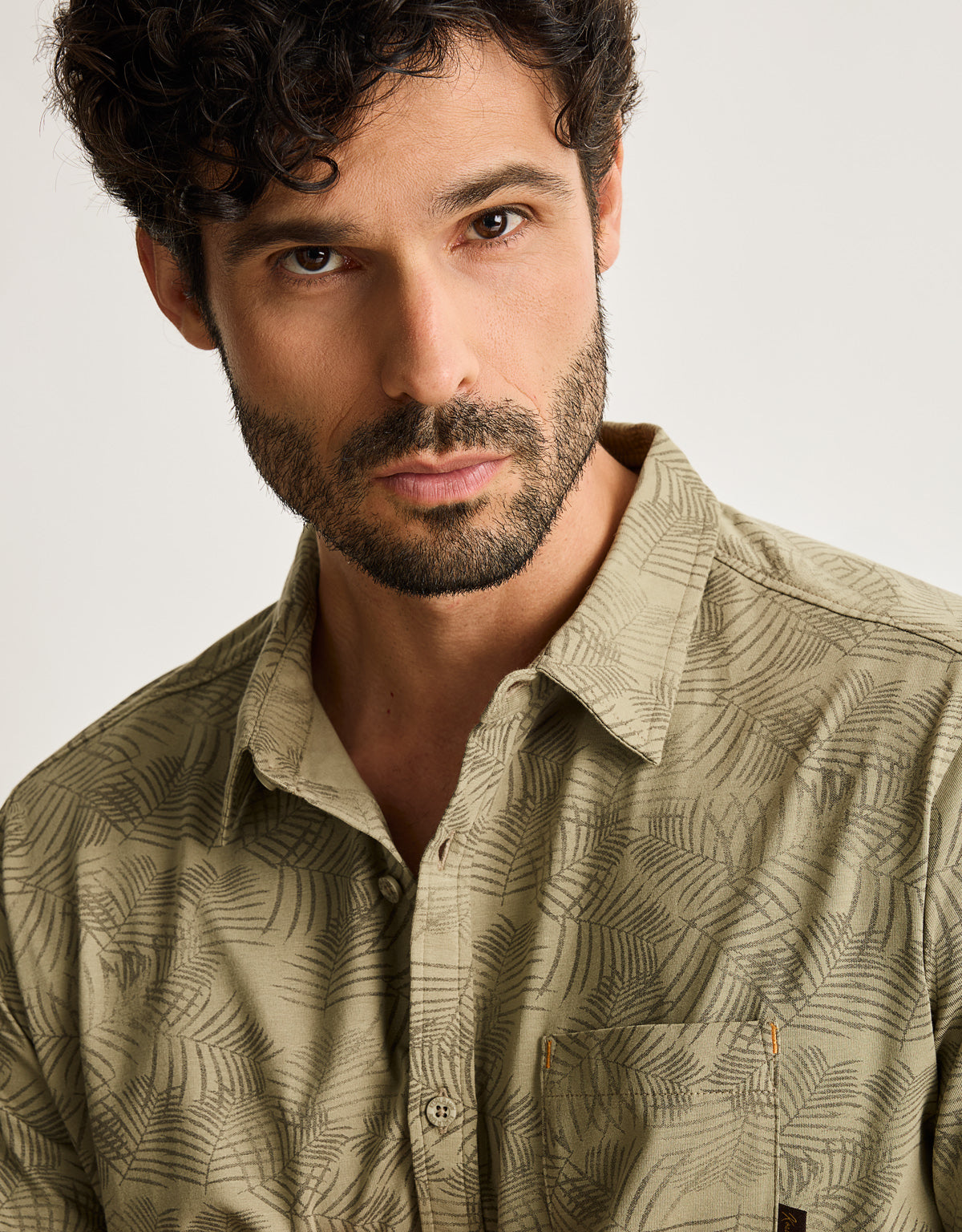 Camisa Manga Corta Kaki - Zendaya 2