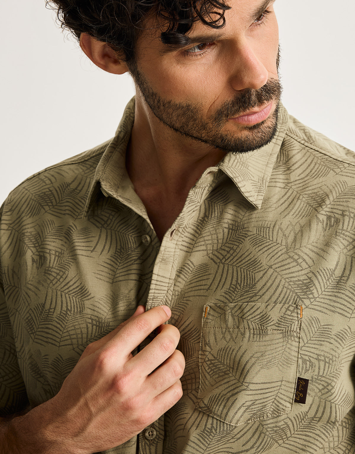 Camisa Manga Corta Kaki - Zendaya 6