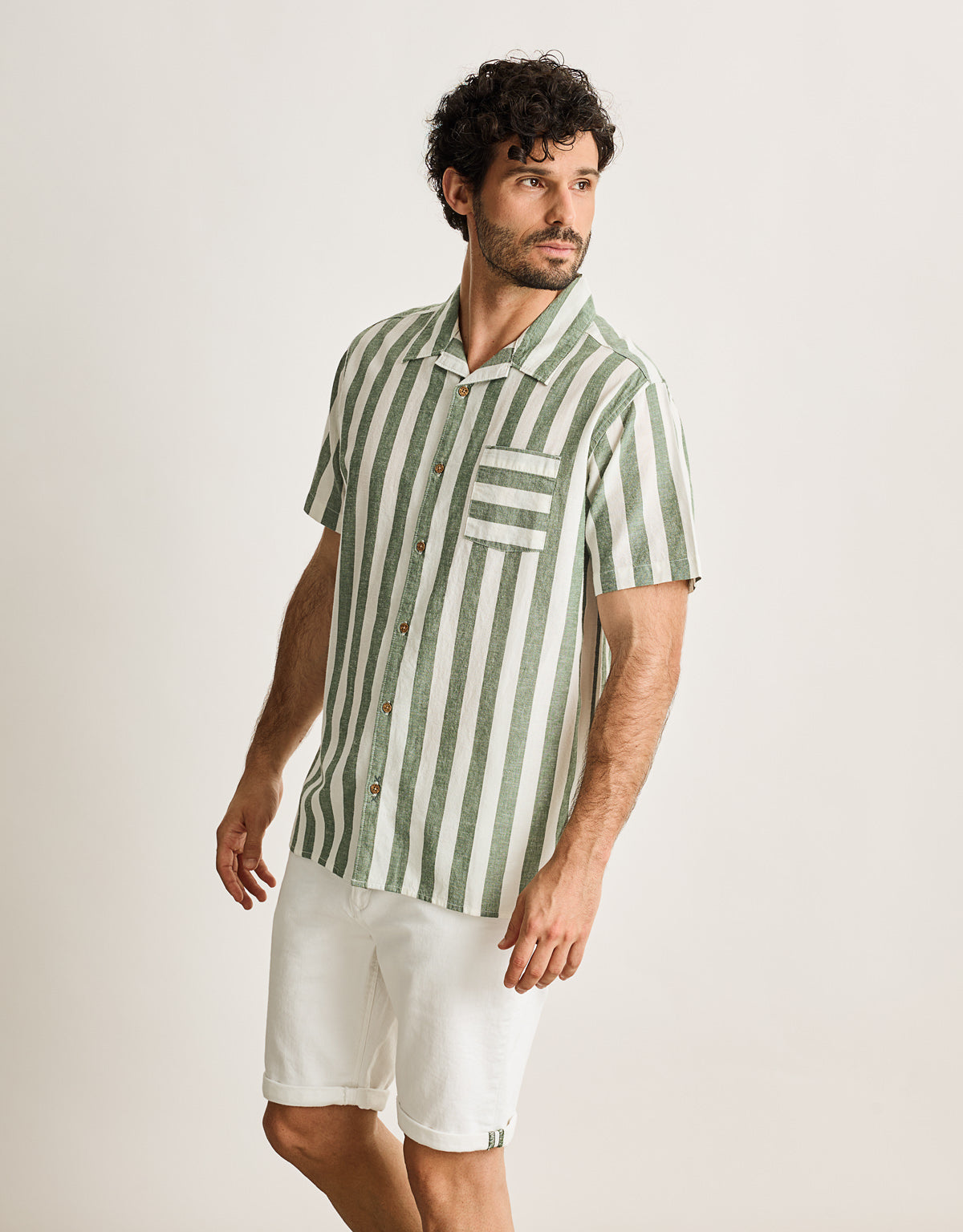 Camisa Manga Corta Verde - Vettel 4