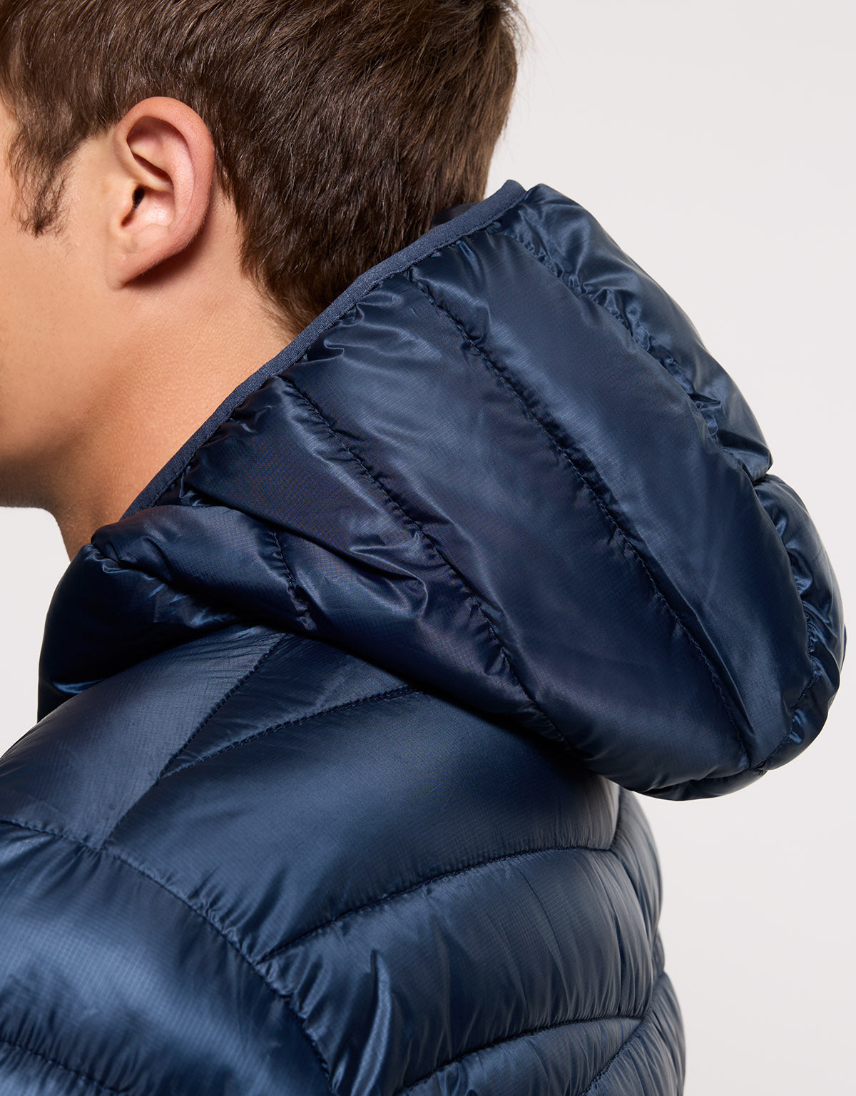 Chaqueta Azul Marino con Capucha - Tuck 7