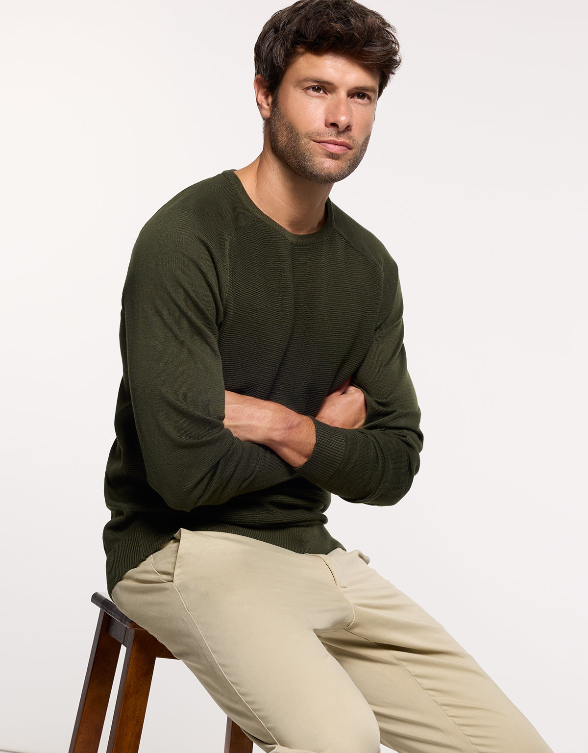 Jersey Manga Larga Verde Oscuro - Nusti 5